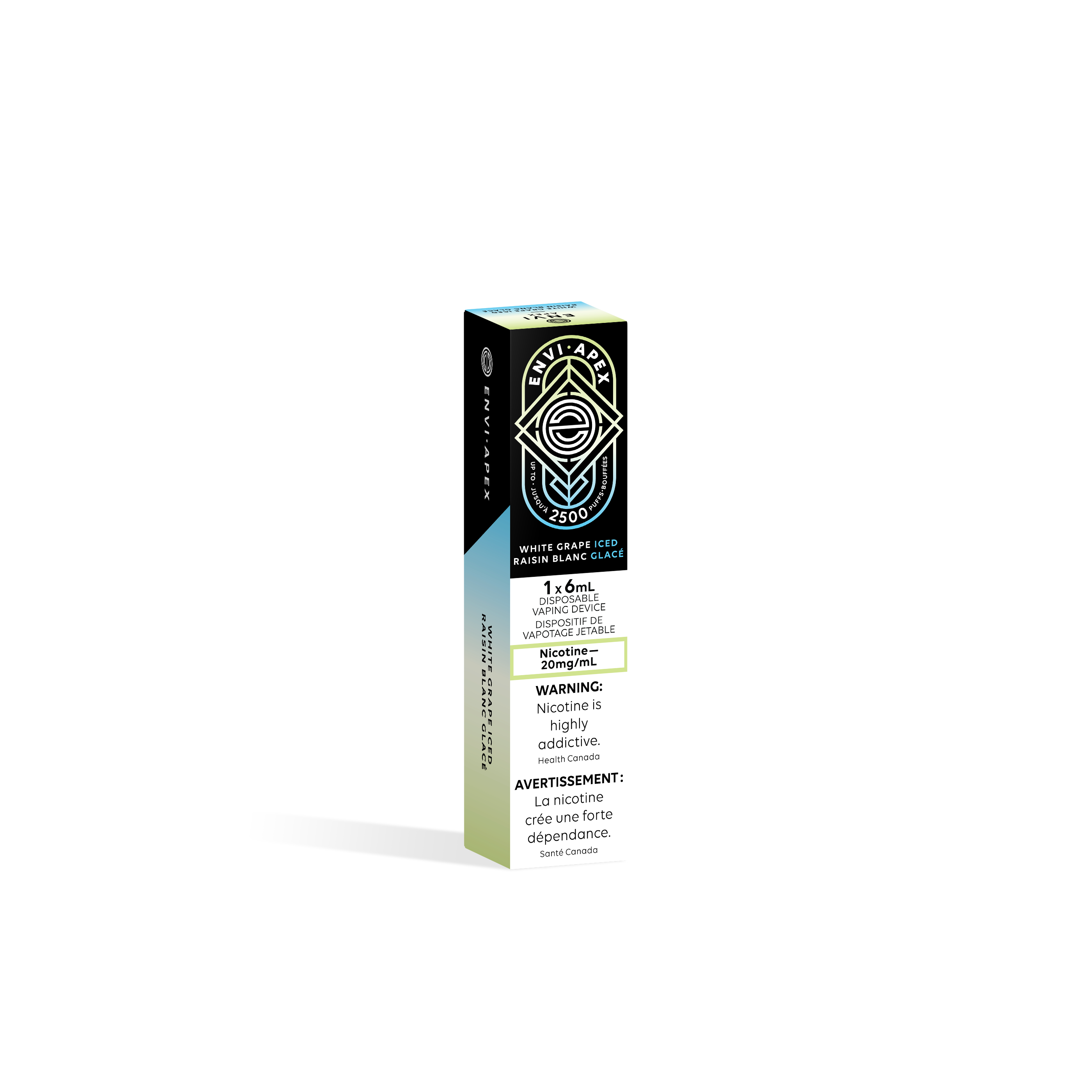 Envi Apex - Cigarette électronique jetable (PROVINCIALE) (2 500 bouffées)