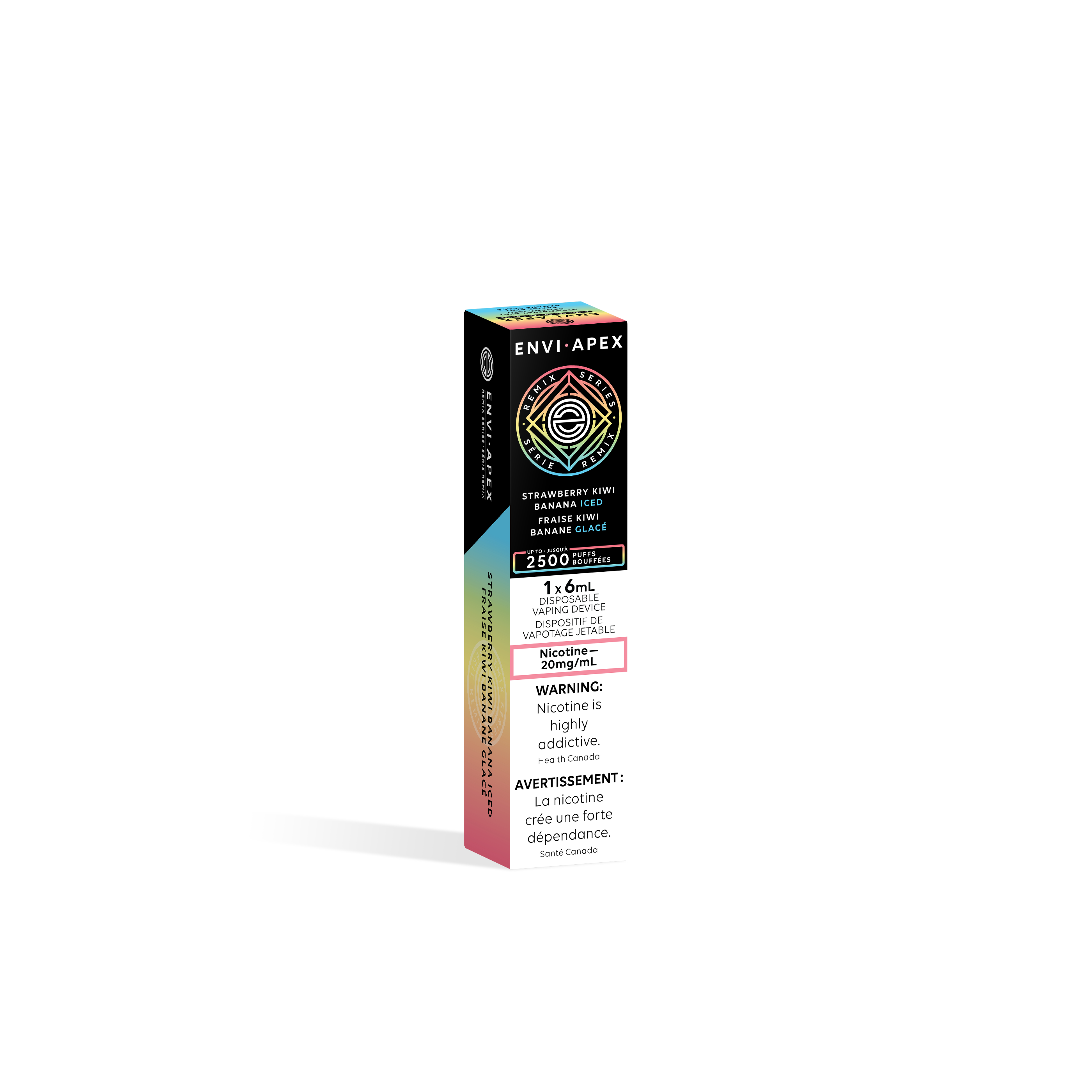 Envi Apex - Cigarette électronique jetable (PROVINCIALE) (2 500 bouffées)