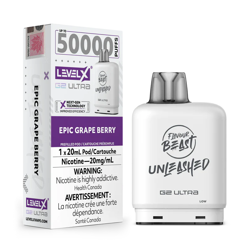 Level X - Flavour Beast Unleashed G2 Ultra Pods (50K Puffs) (PROVINCIAL)