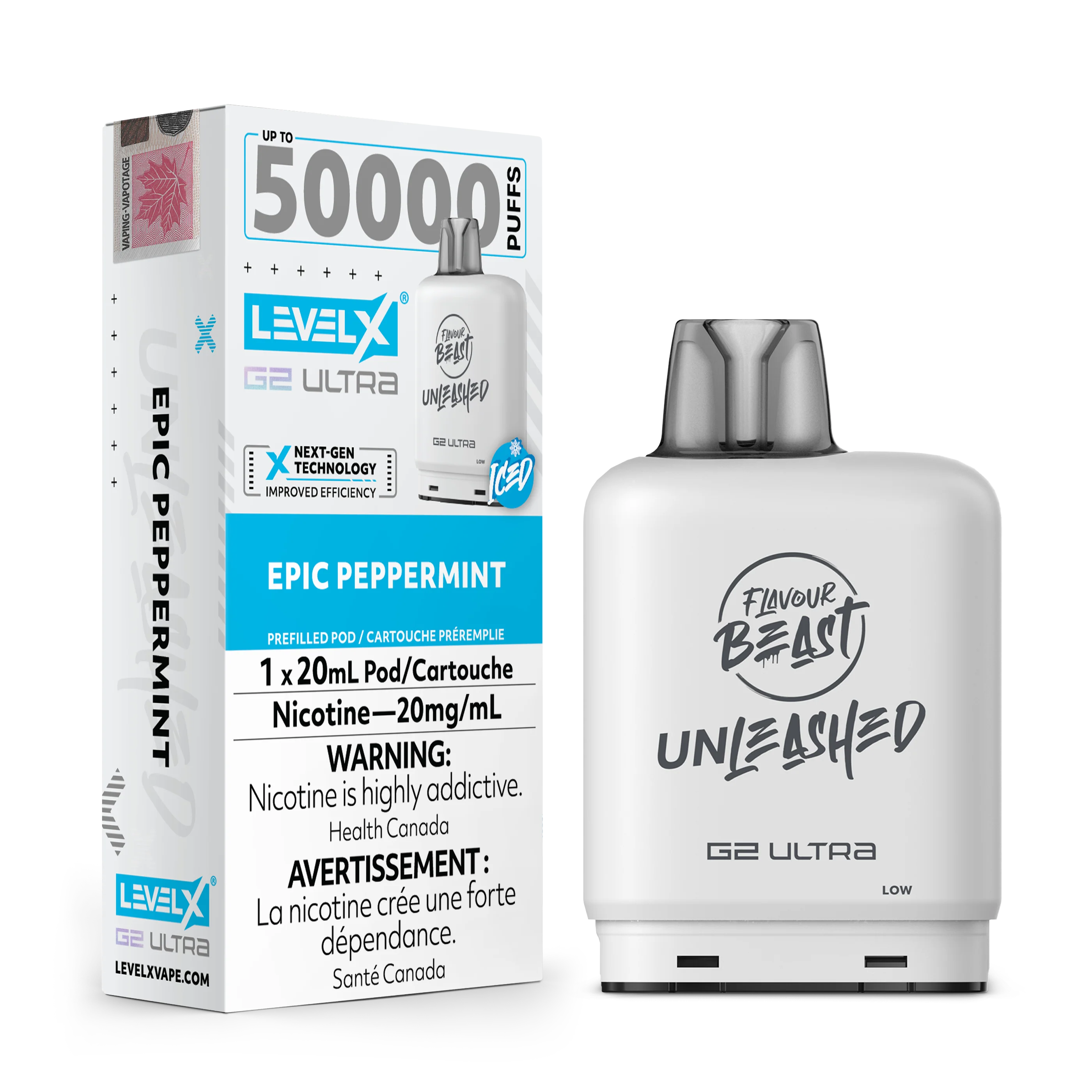 Level X - Flavour Beast Unleashed G2 Ultra Pods (50K Puffs) (PROVINCIAL)