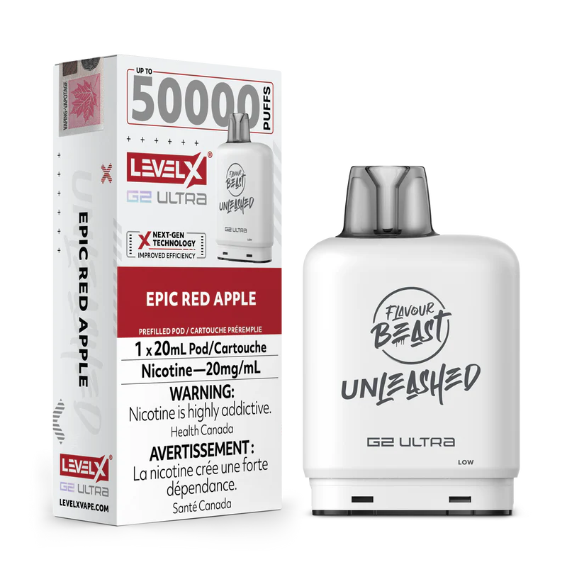 Level X - Flavour Beast Unleashed G2 Ultra Pods (50K Puffs) (PROVINCIAL)