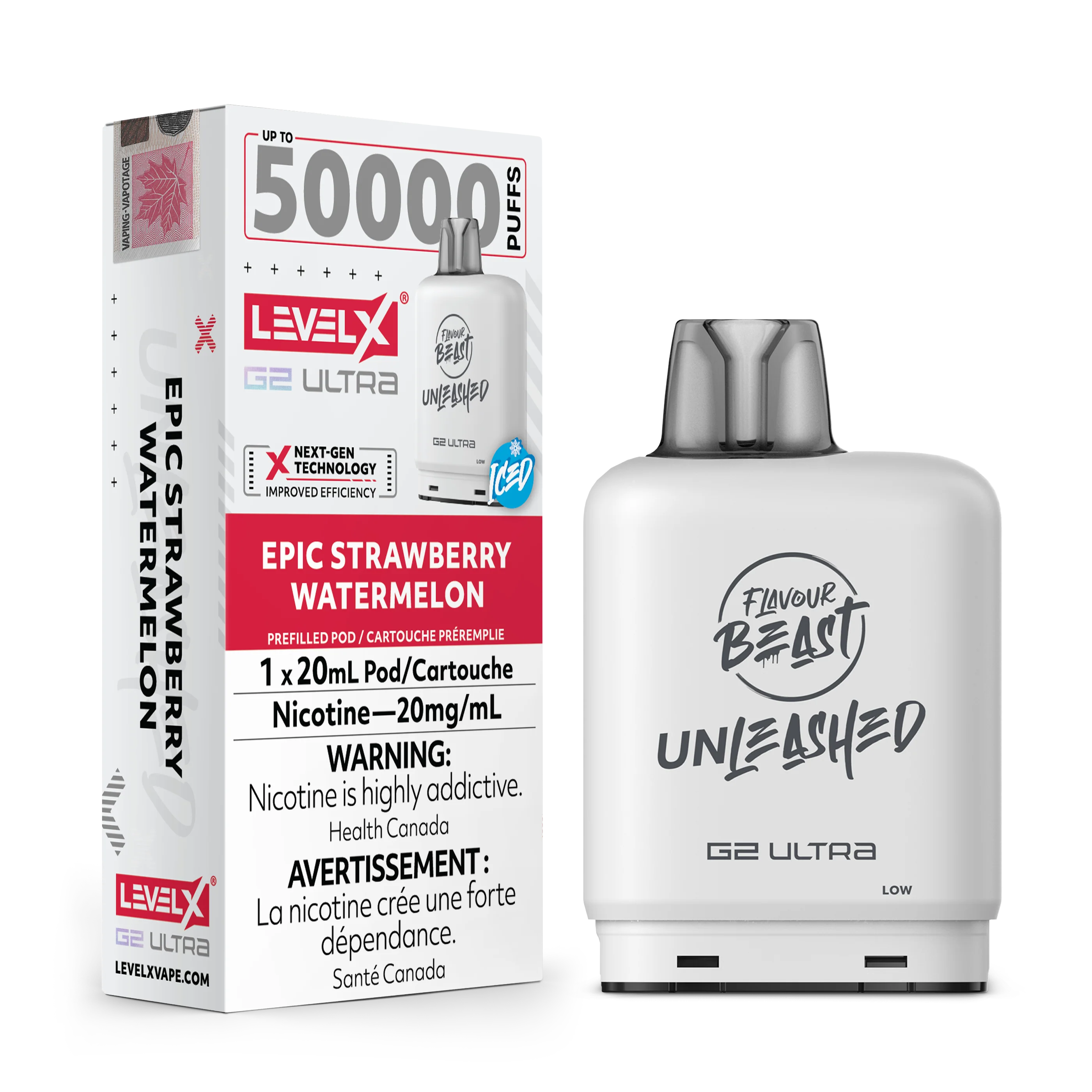 Level X - Flavour Beast Unleashed G2 Ultra Pods (50K Puffs) (PROVINCIAL)