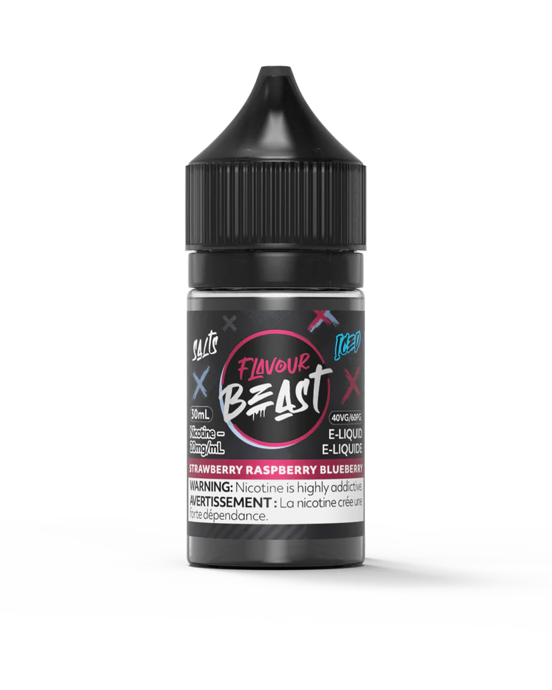 Flavour Beast Salt -  Strawberry Raspberry Blueberry Iced  (PROVINCIAL)