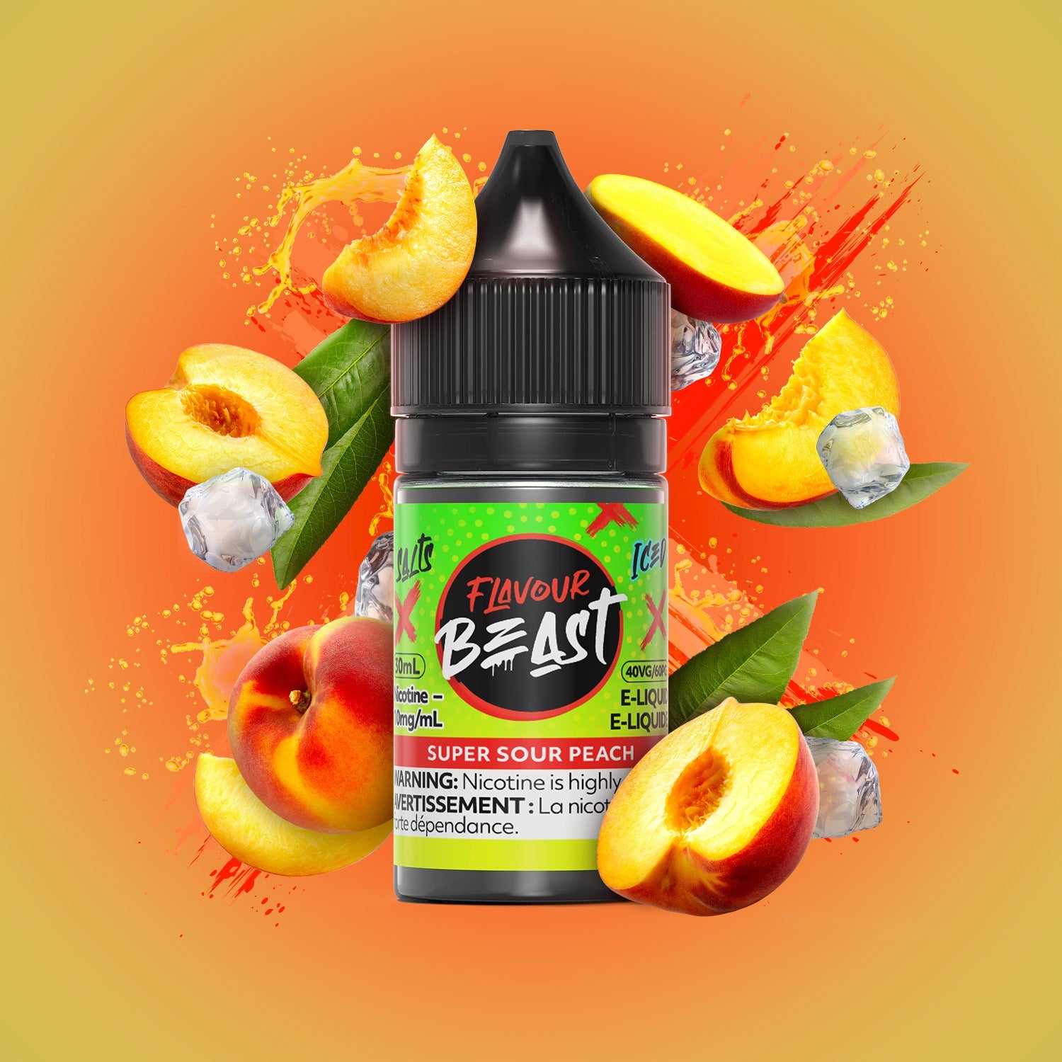 Flavour Beast Salt - Super Sour Peach (PROVINCIAL)