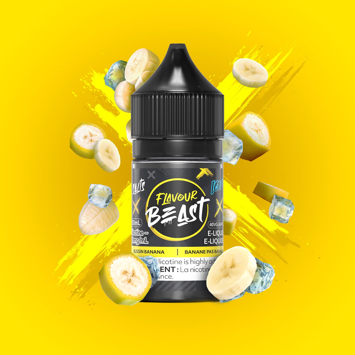 Flavour Beast Salt - Bussin' Banana Iced (PROVINCIAL)