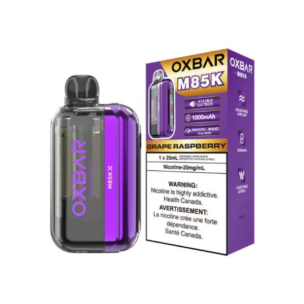 Oxbar M85K - Disposable E-Cig (PROVINCIAL) (85k Puffs)