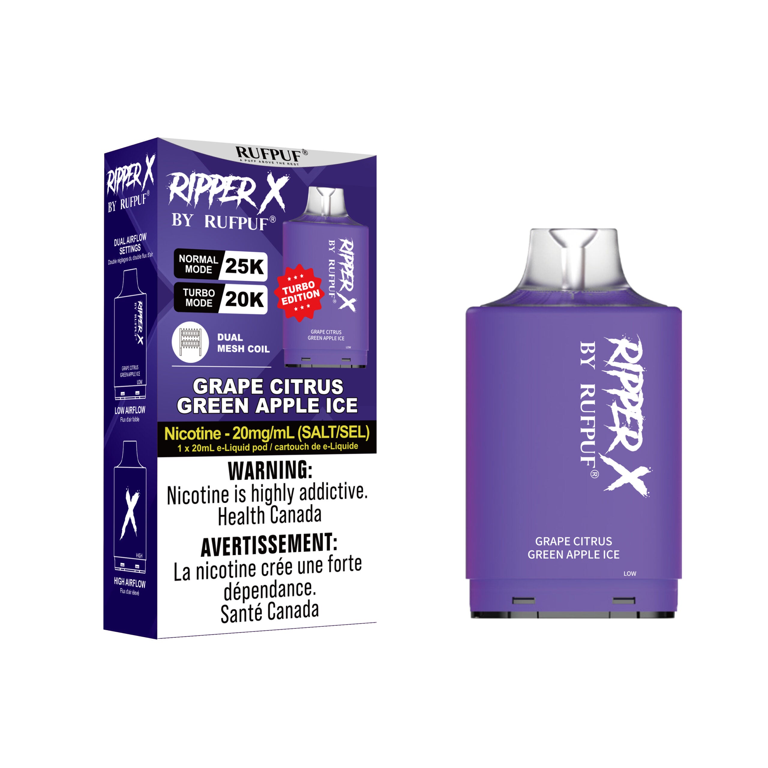 Rufpuf - Ripper X Pods (PROVINCIAL) (35k puffs)