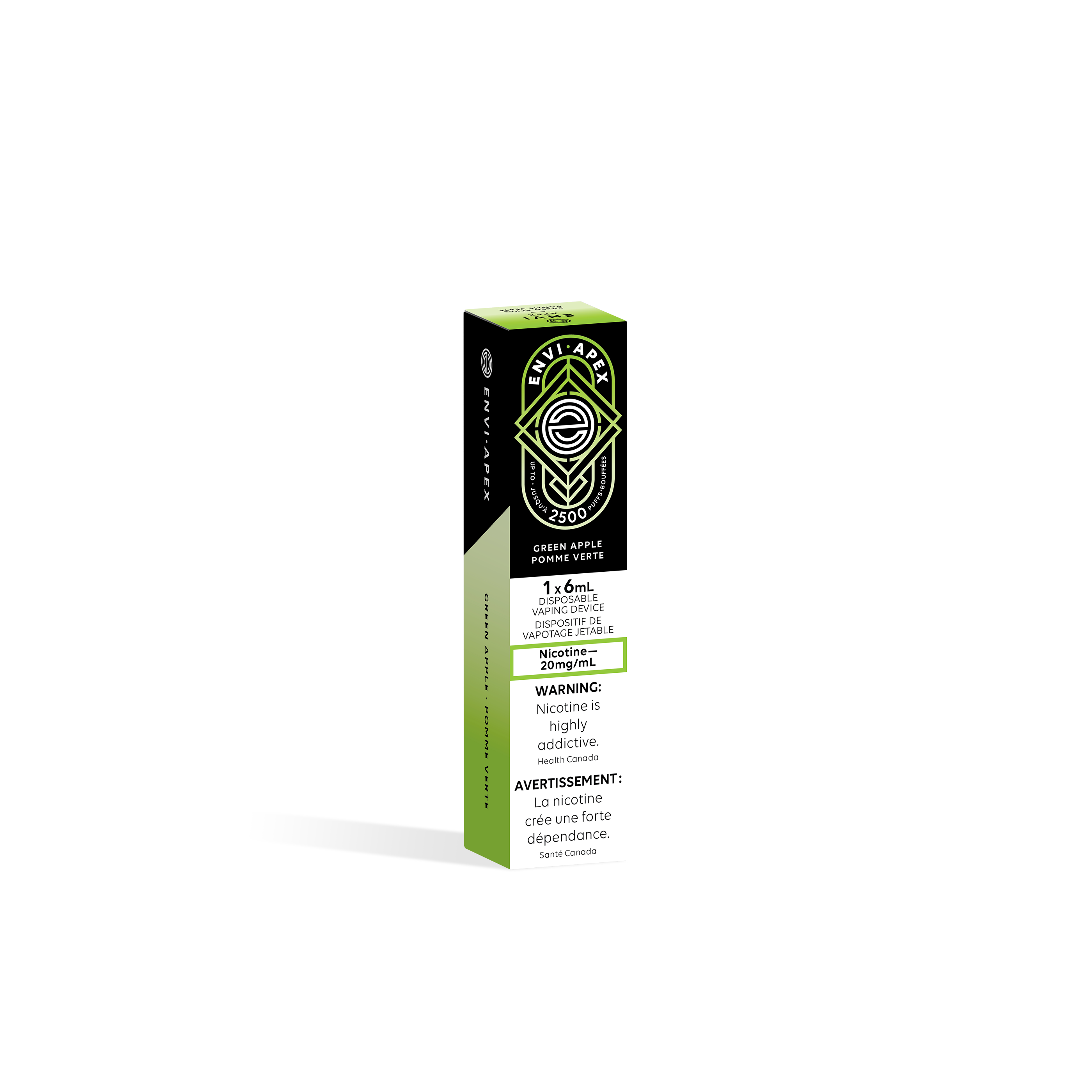 Envi Apex - Cigarette électronique jetable (PROVINCIALE) (2 500 bouffées)