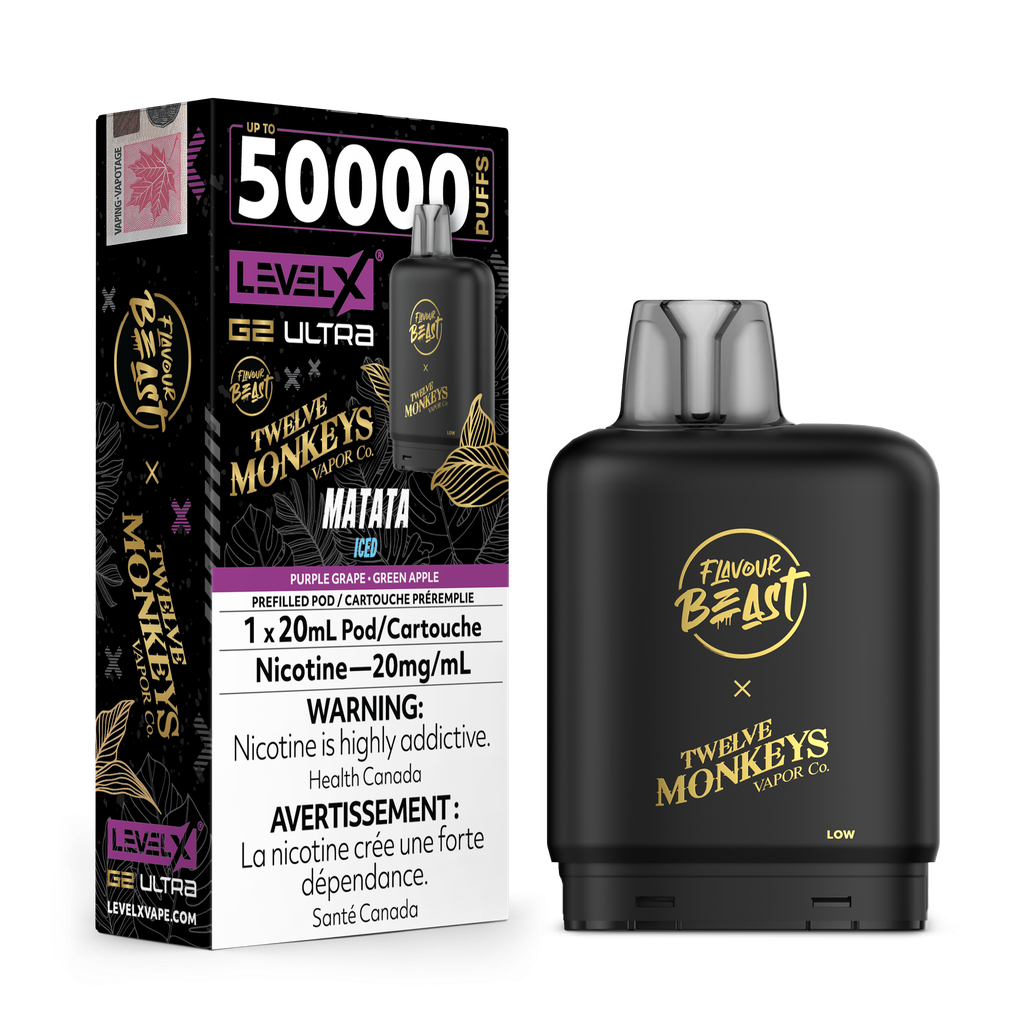 Niveau X - Ultra G2 Pods FB (50 000 bouffées) (PROVINCIAL)