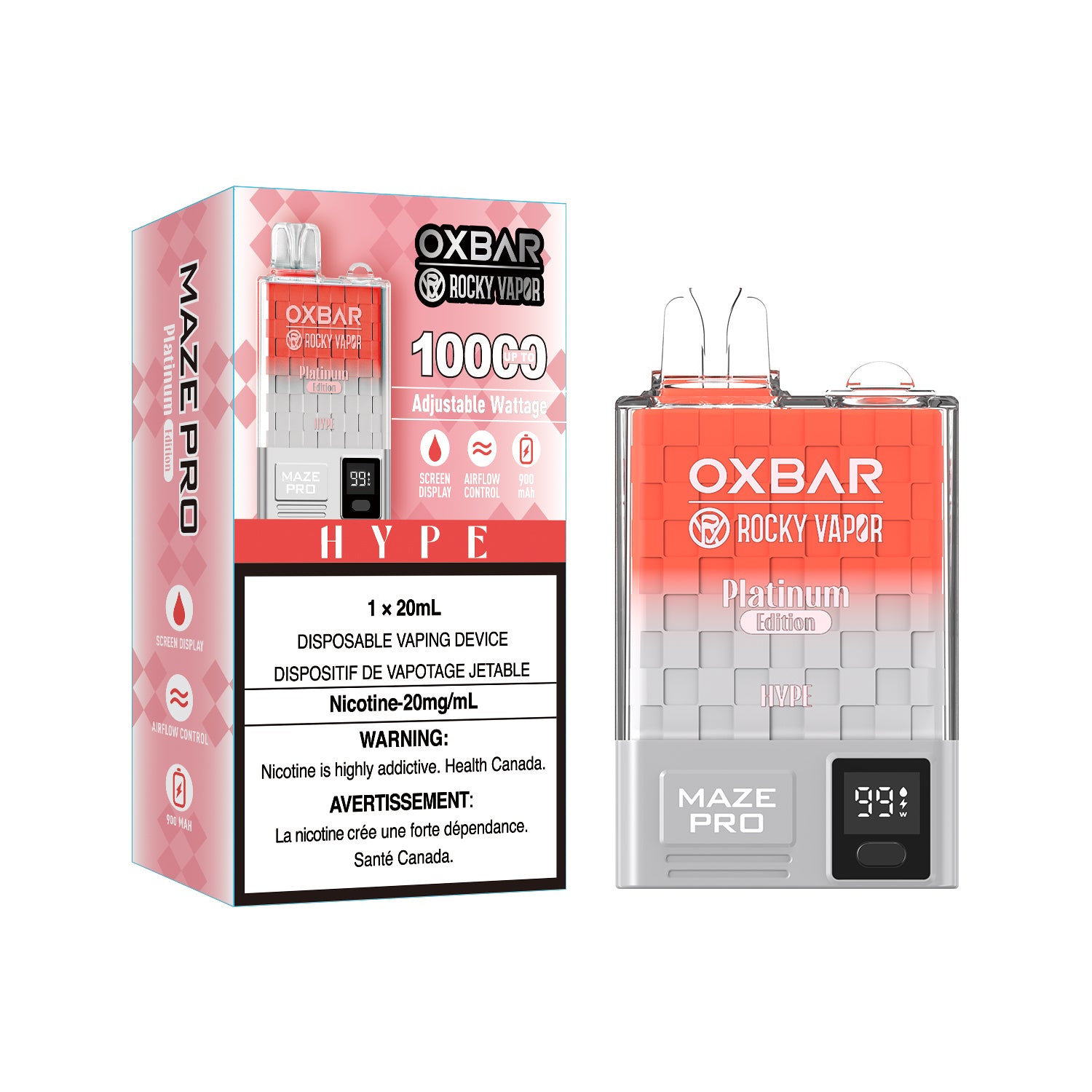 Oxbar Maze Pro - Disposable E-Cig (10000 Puffs)