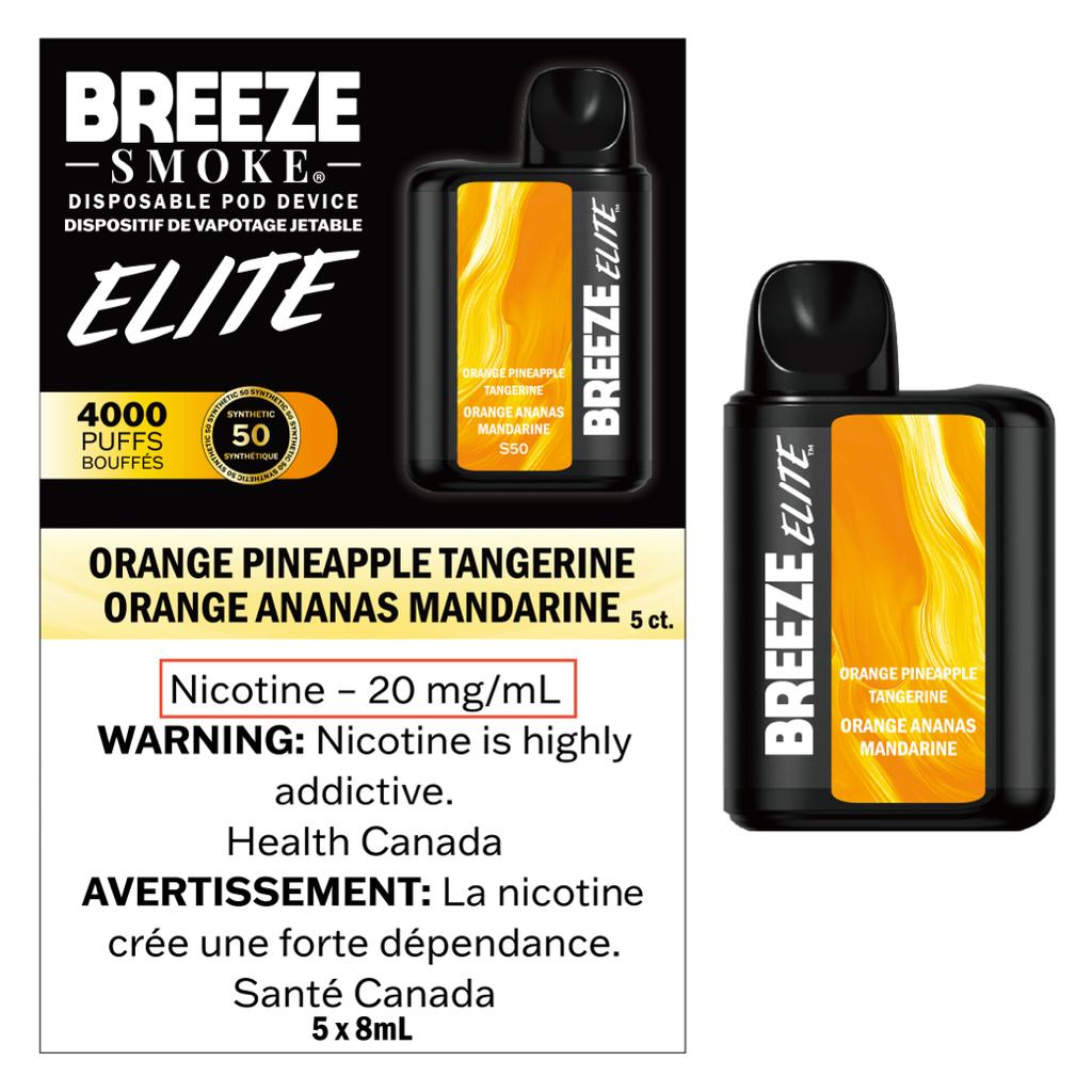 Breeze Elite - Disposable E-Cig (4000 Puffs)