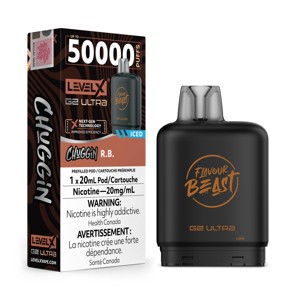 Niveau X - Ultra G2 Pods FB (50 000 bouffées) (PROVINCIAL)