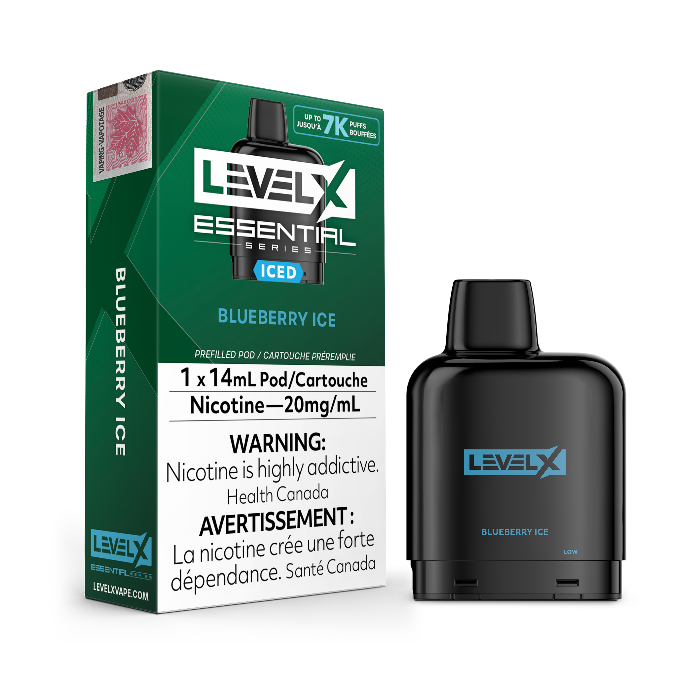 Level X - Essential Pods (7000 puffs)