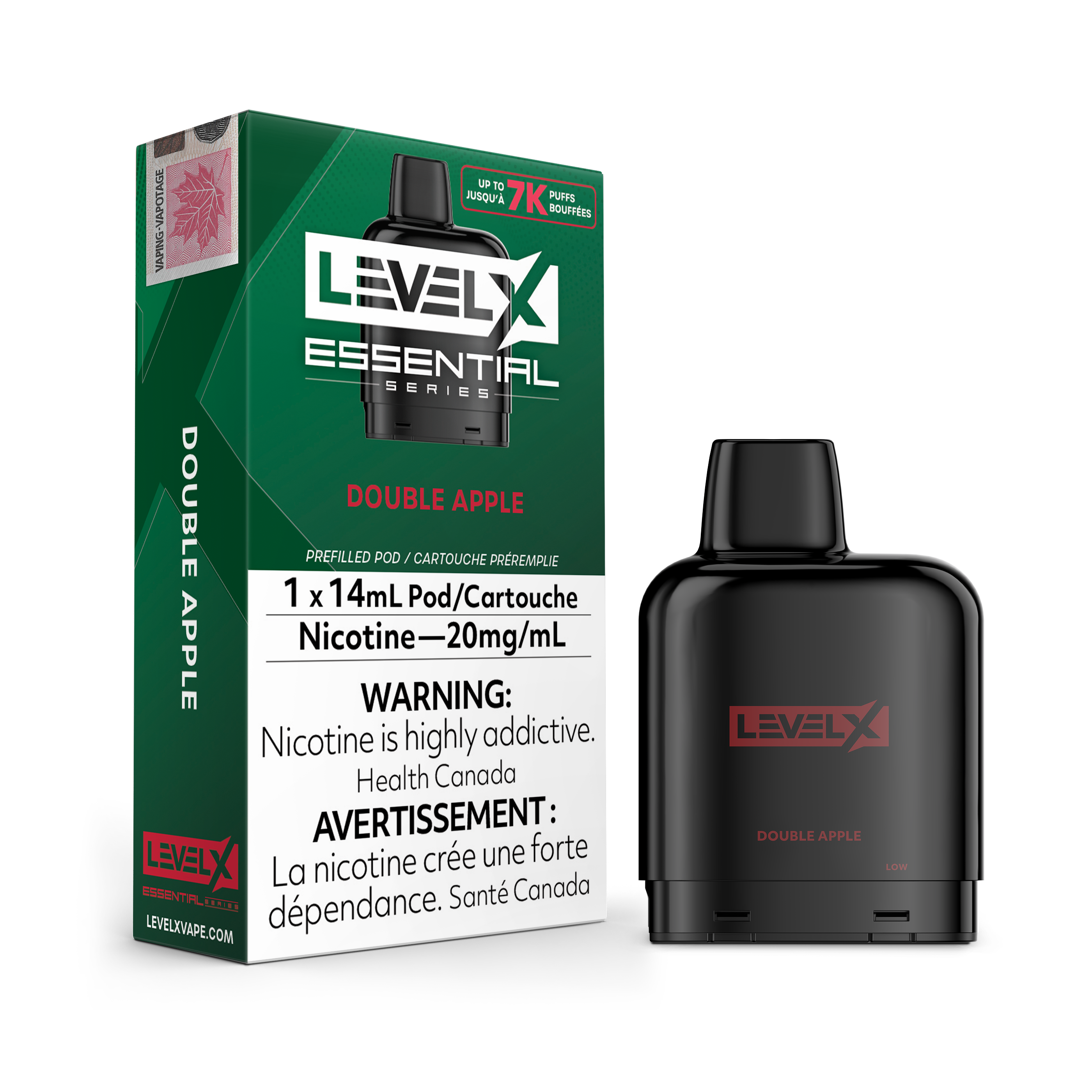 Level X - Essential Pods (7000 puffs)