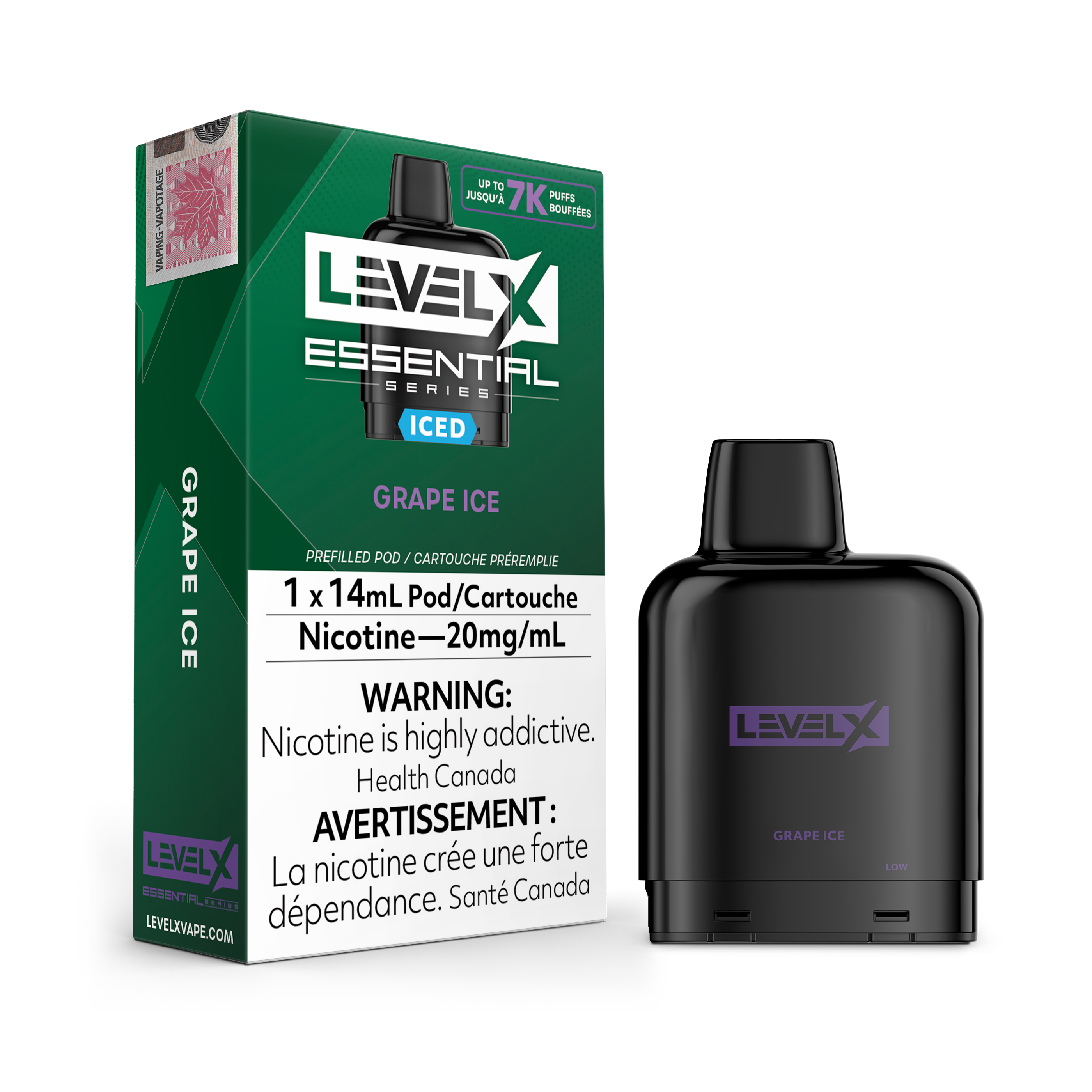 Level X - Essential Pods (7000 puffs)