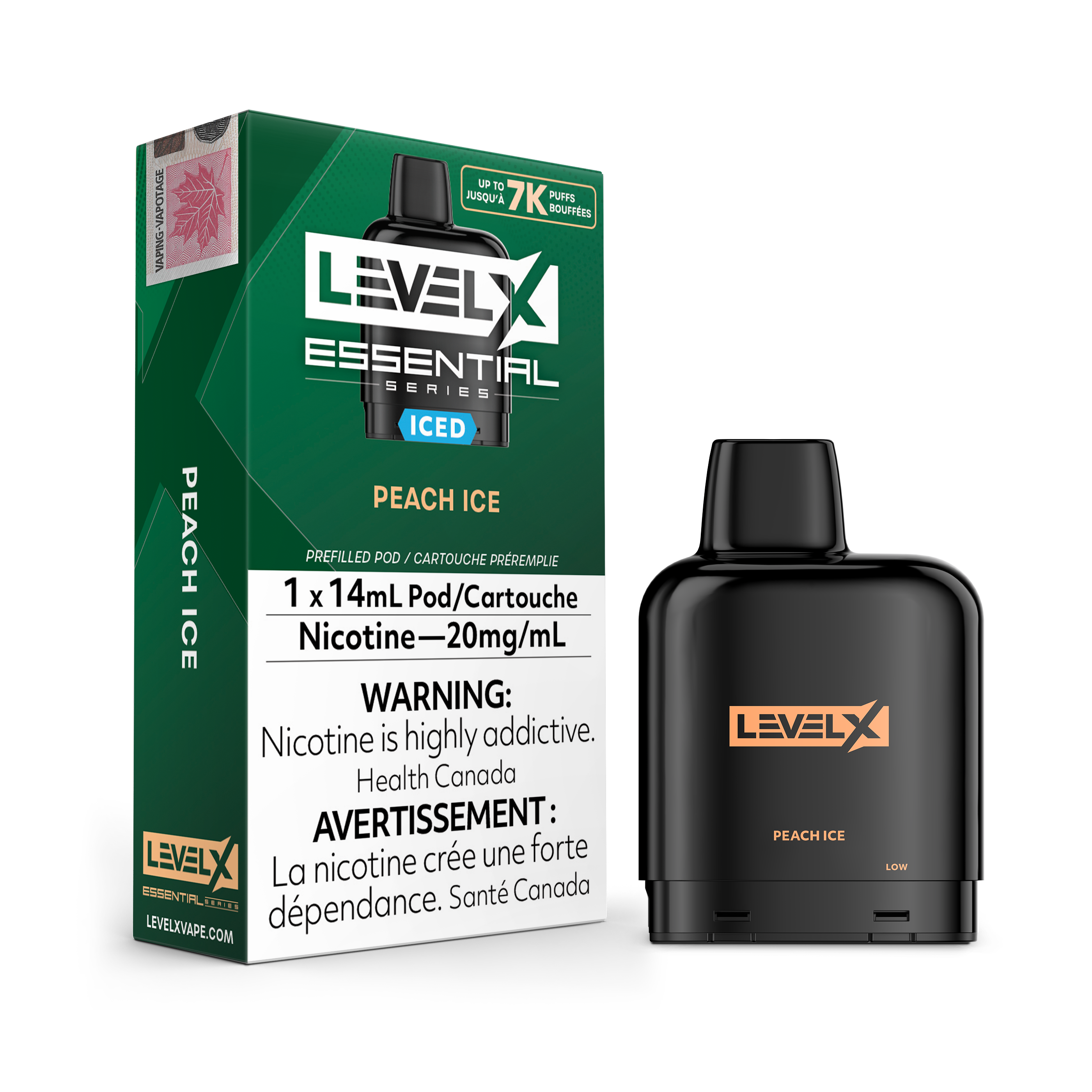 Level X - Essential Pods (7000 puffs)