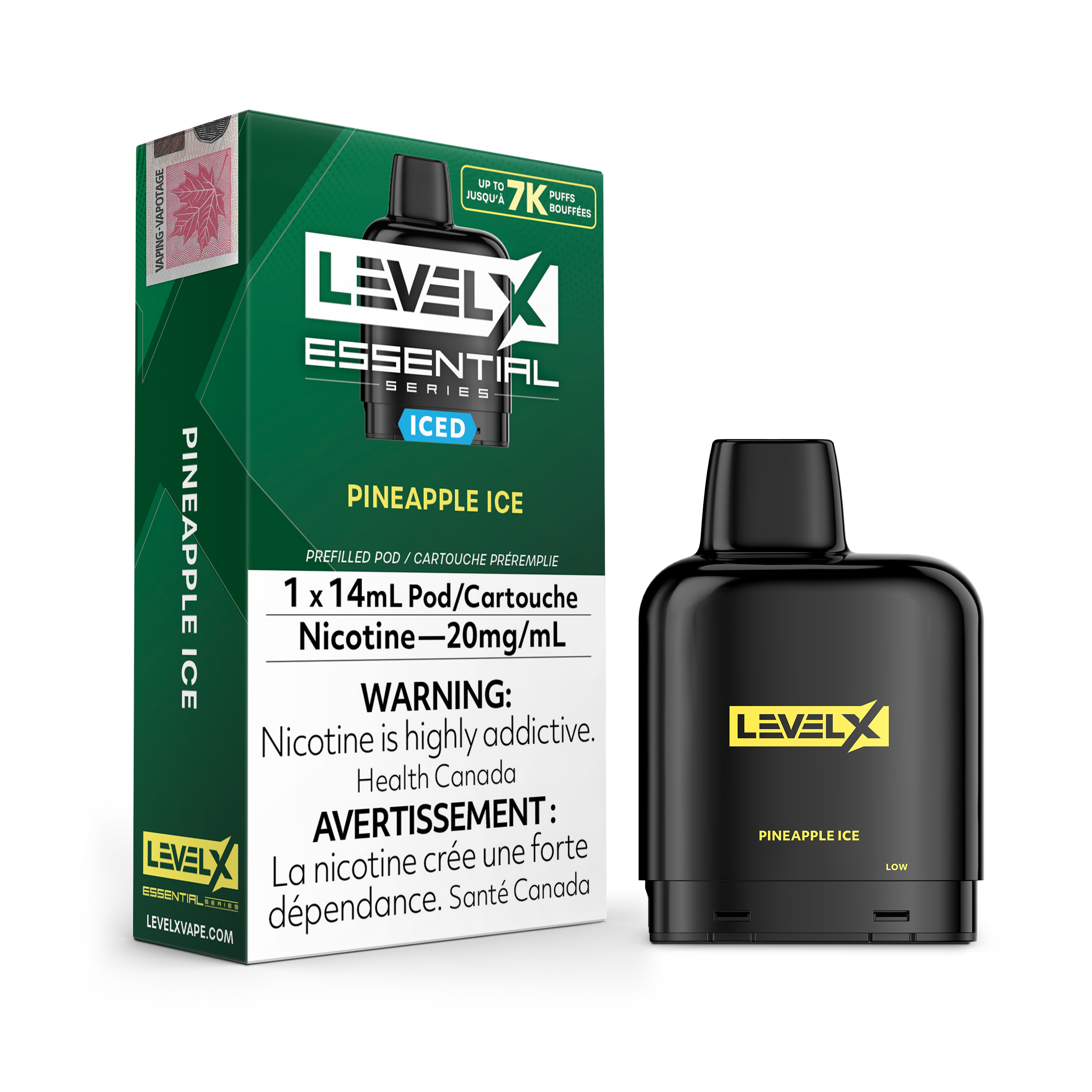 Level X - Essential Pods (7000 puffs)