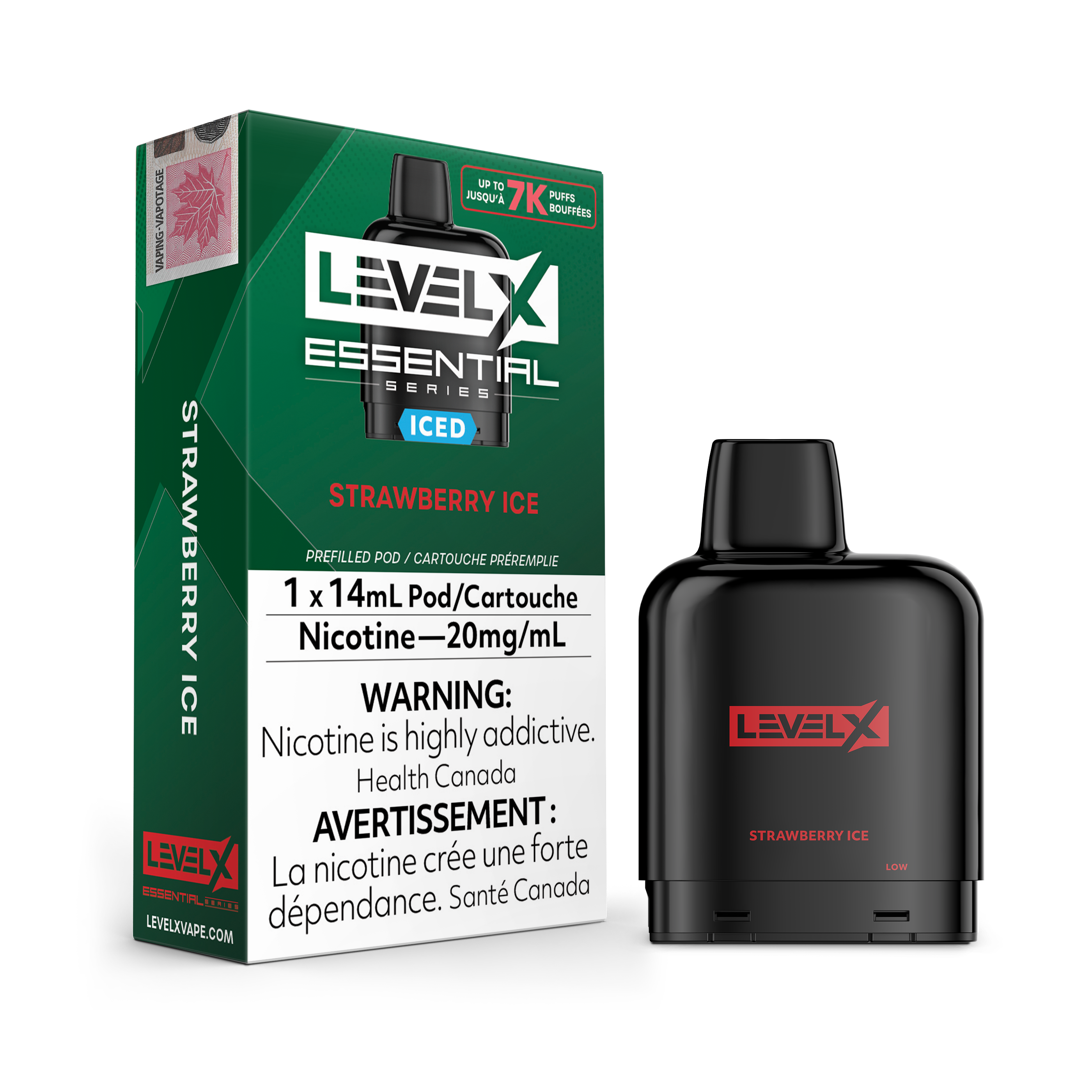 Level X - Essential Pods (7000 puffs)