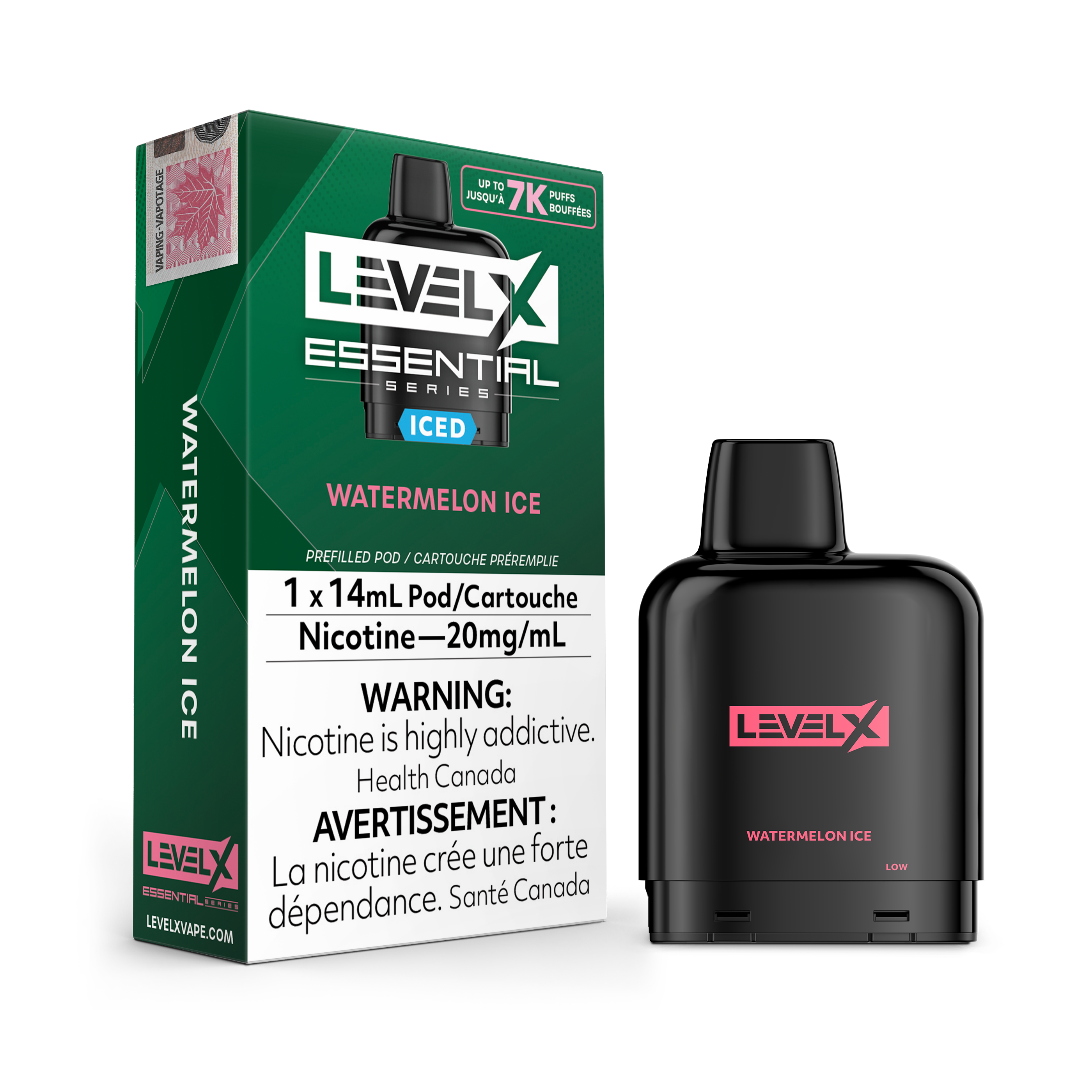 Level X - Essential Pods (7000 puffs)