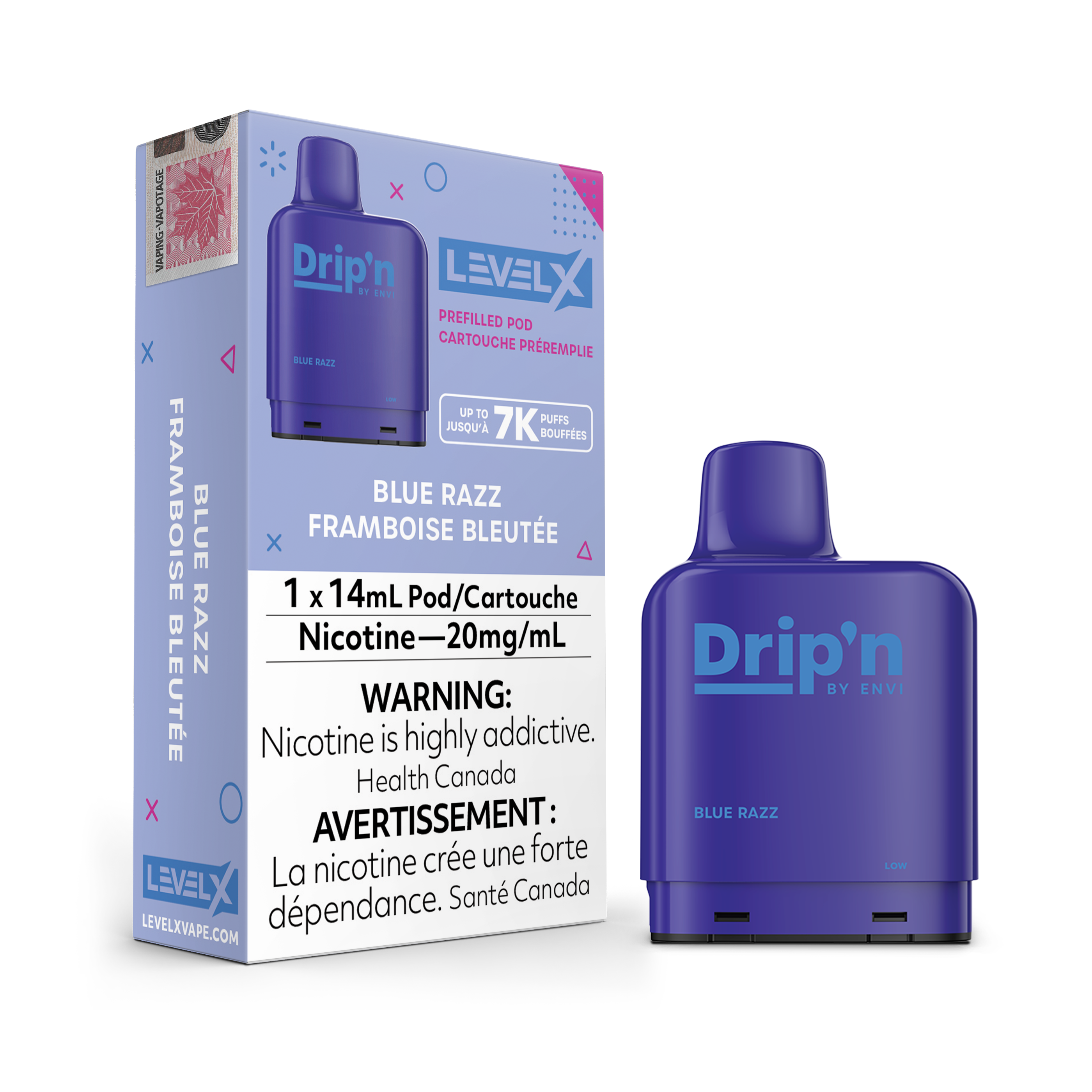 Level X - Drip'n Pods (7000 Puffs)