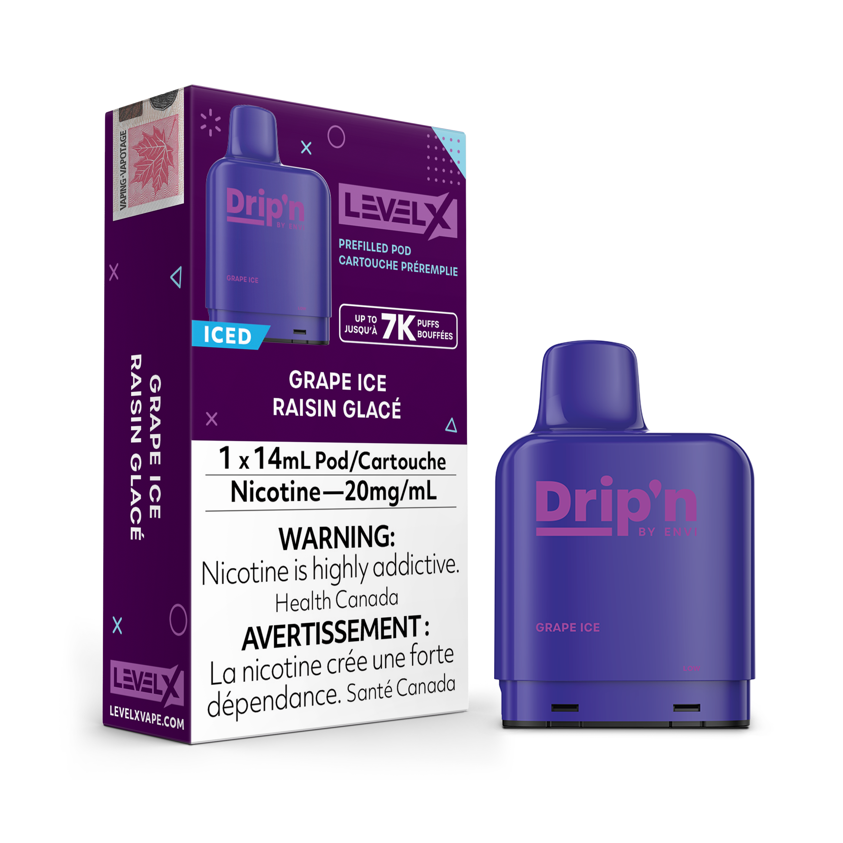 Level X - Drip'n Pods (7000 Puffs)