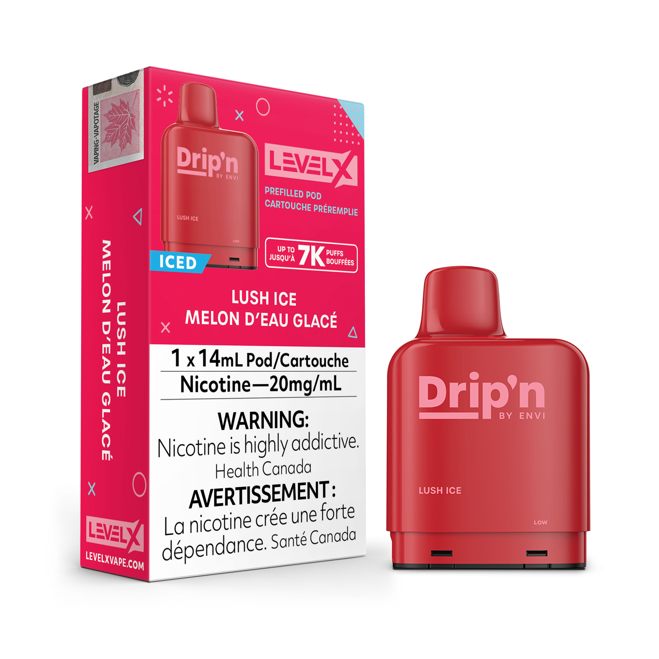 Level X - Drip'n Pods (7000 Puffs)