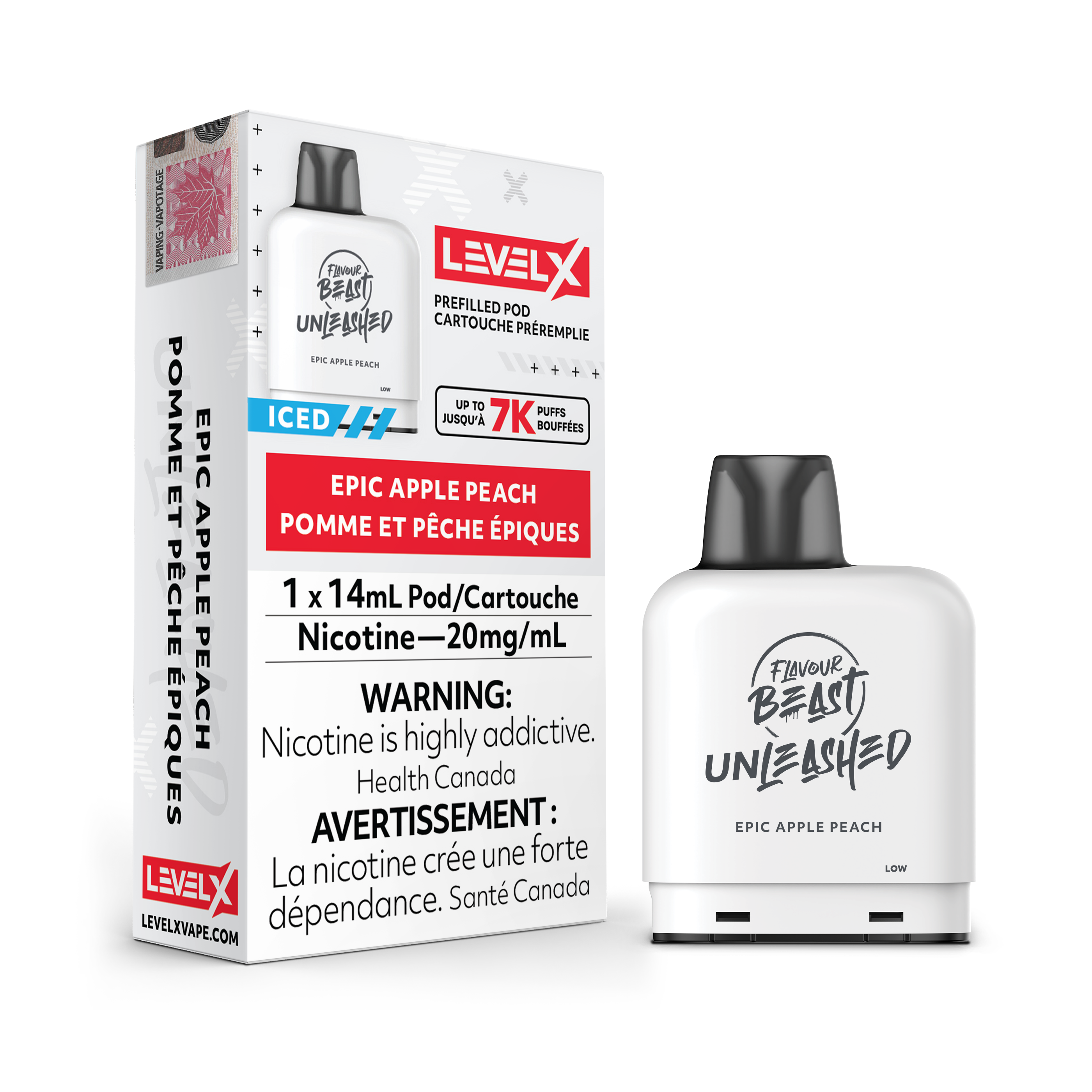 Level X - Unleashed Pods (7000 puffs)