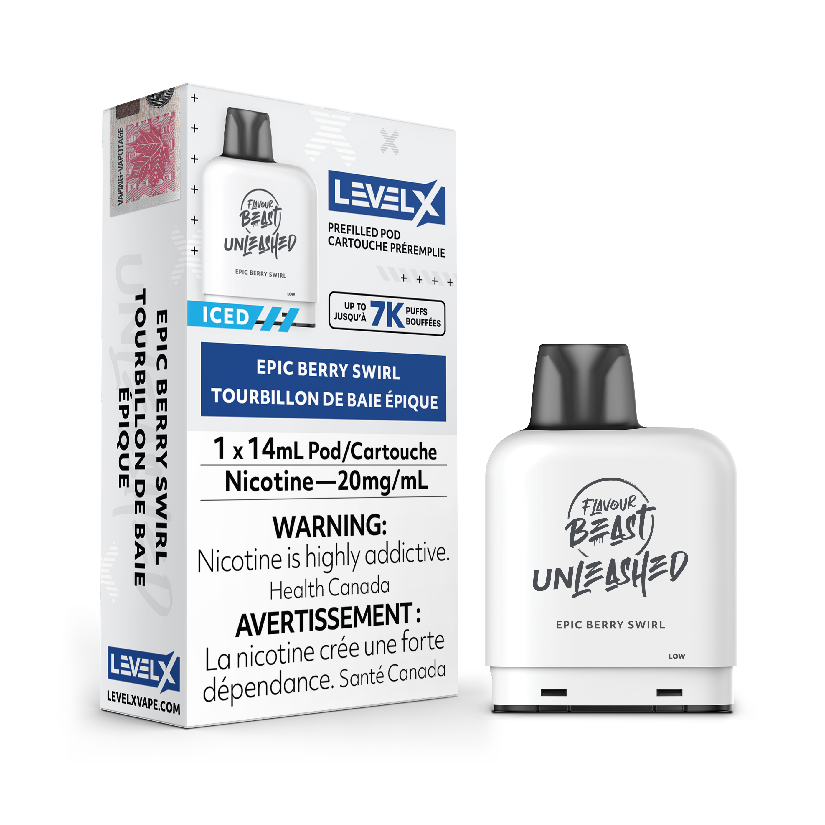 Level X - Unleashed Pods (7000 puffs)