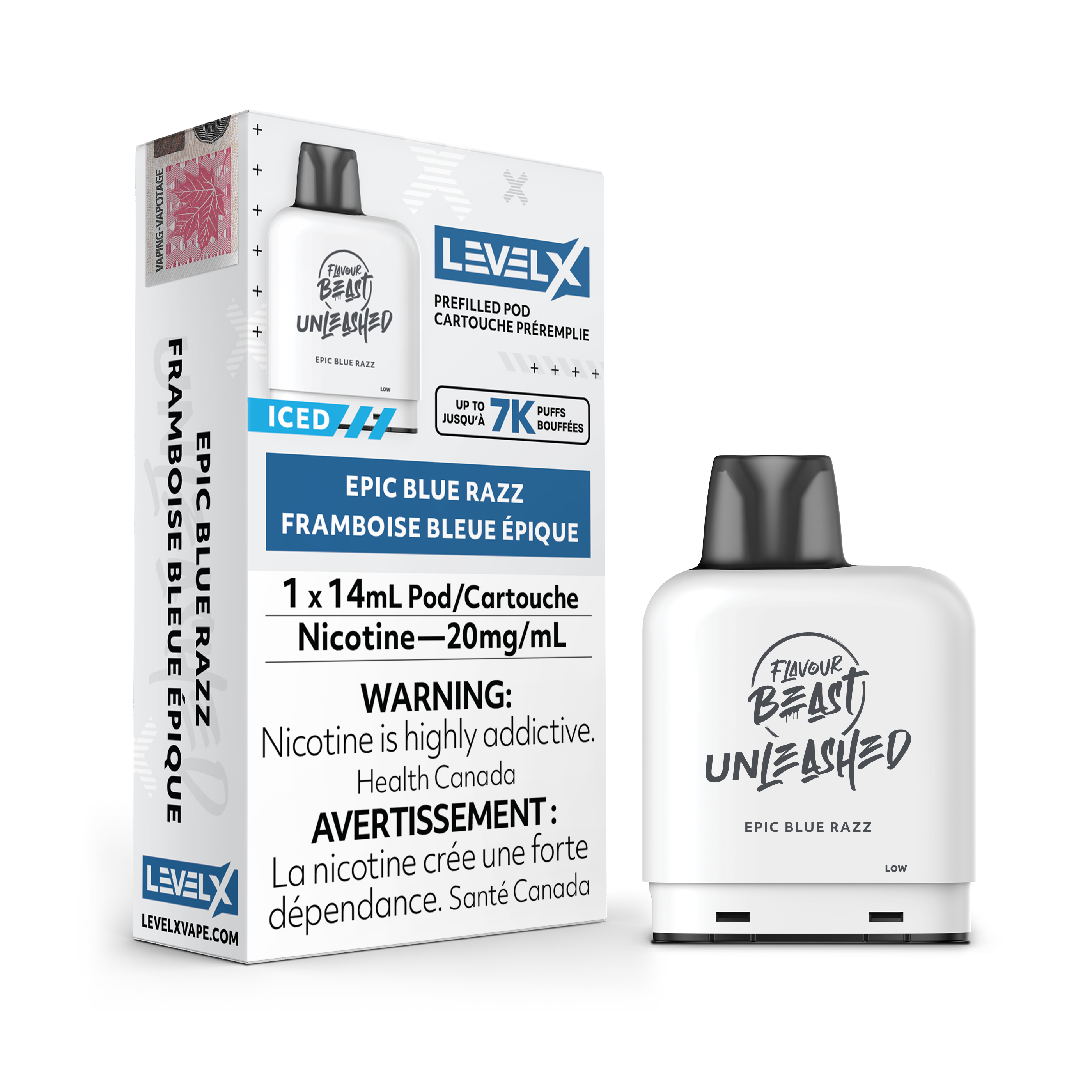 Level X - Unleashed Pods (7000 puffs)