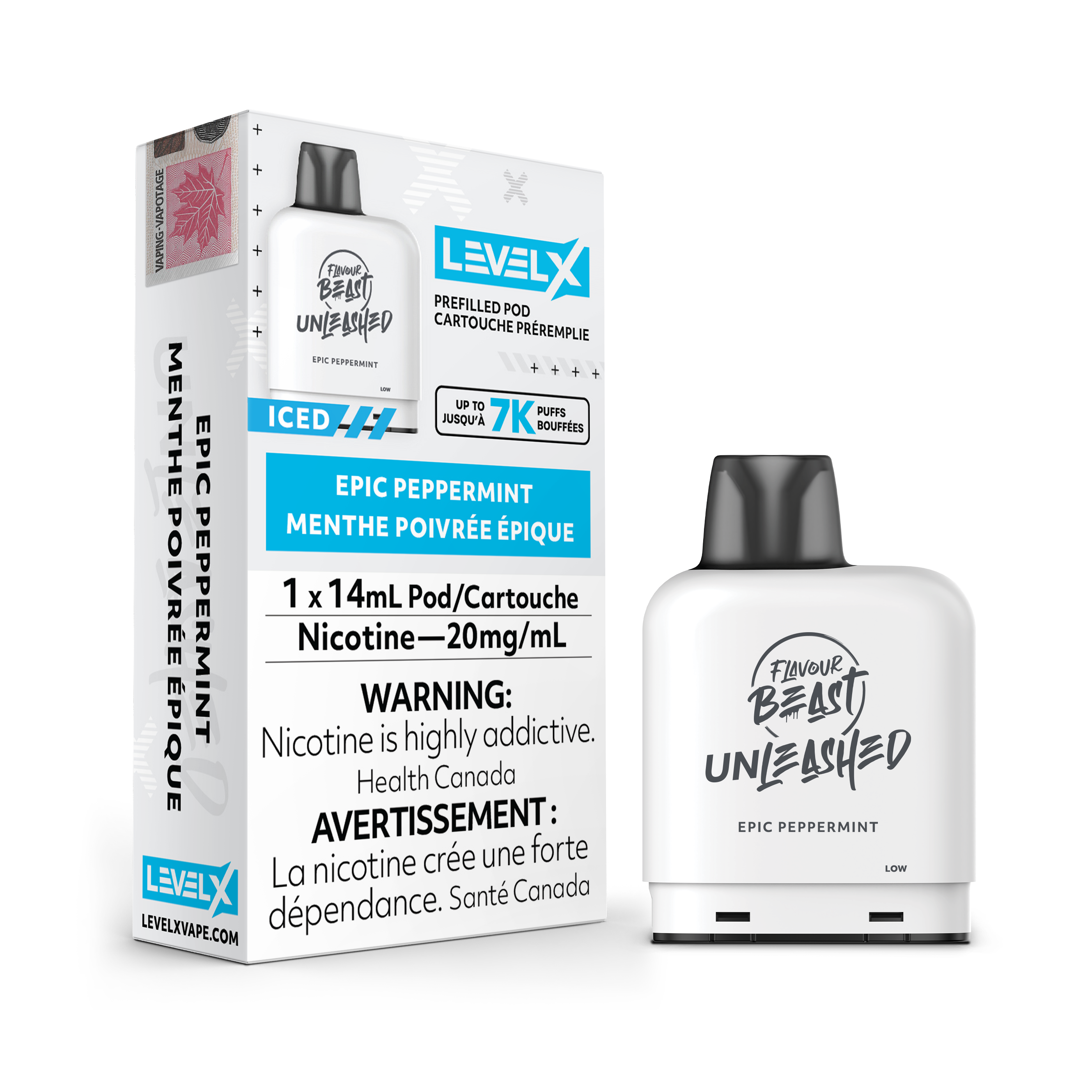 Level X - Unleashed Pods (7000 puffs)