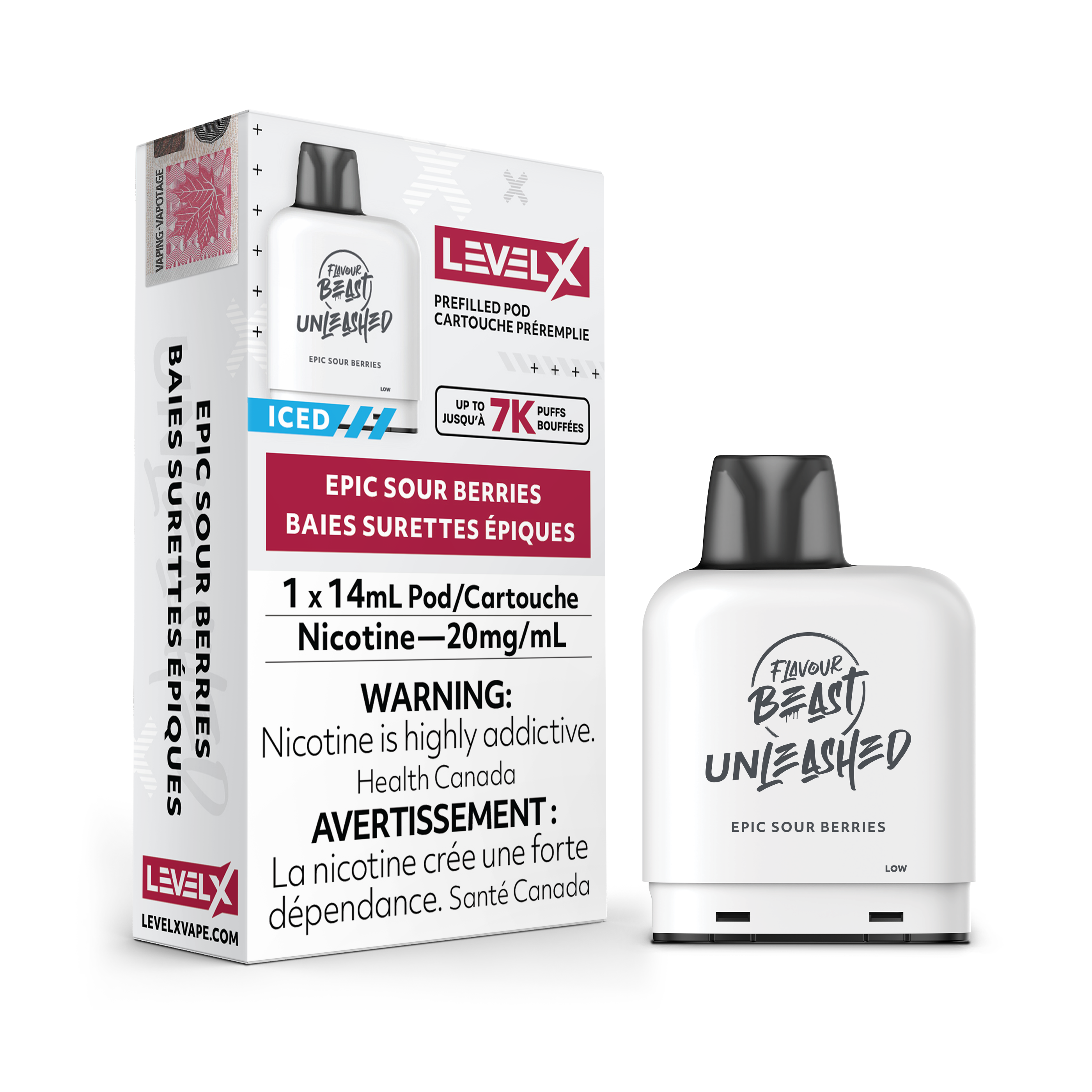 Level X - Unleashed Pods (7000 puffs)