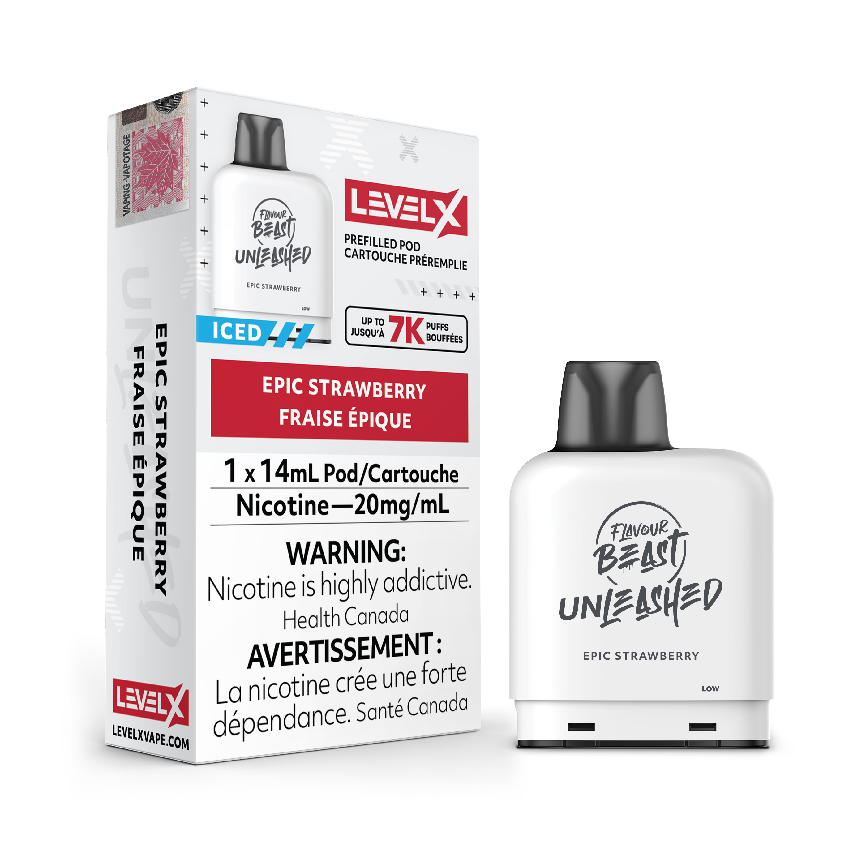 Level X - Unleashed Pods (7000 puffs)