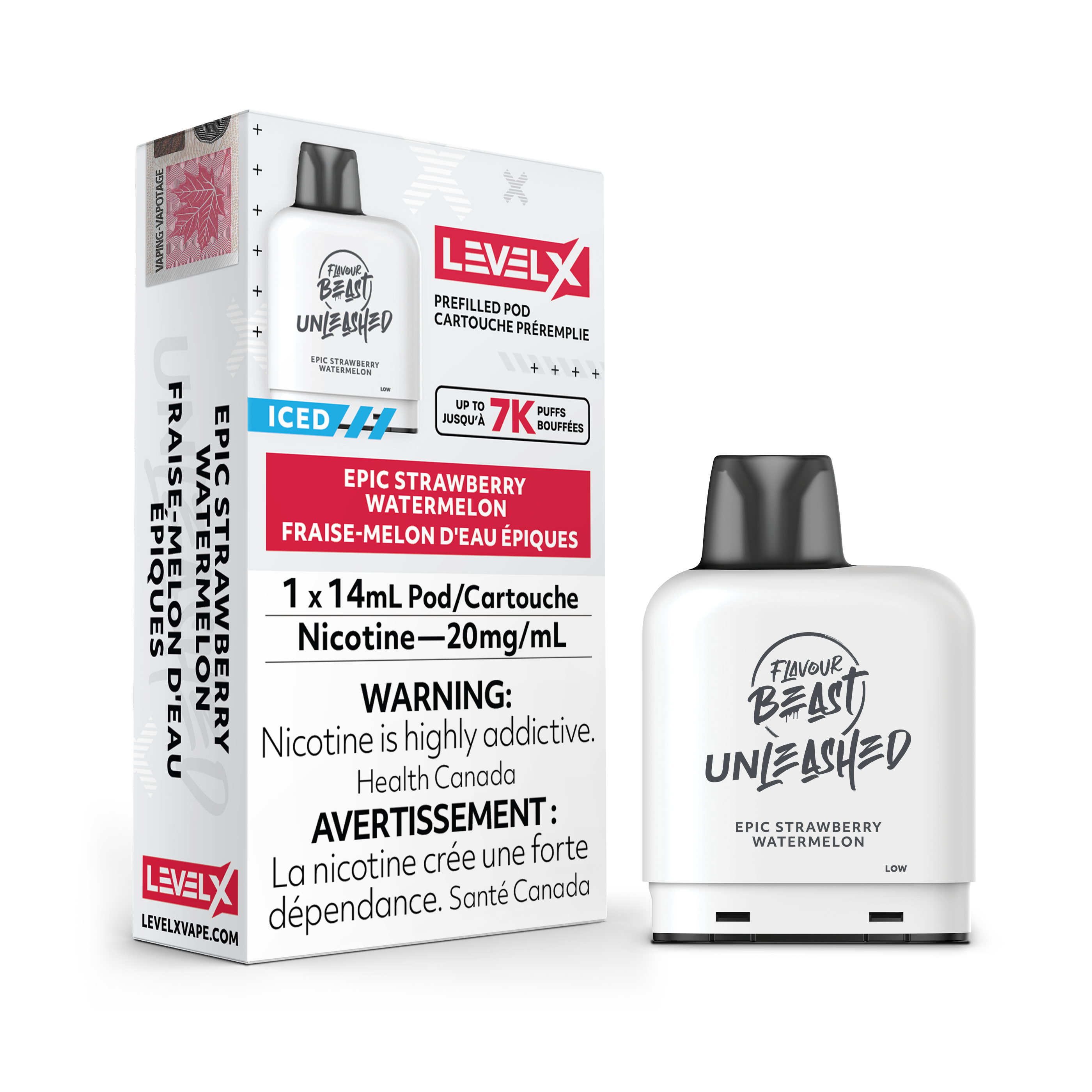 Level X - Unleashed Pods (7000 puffs)