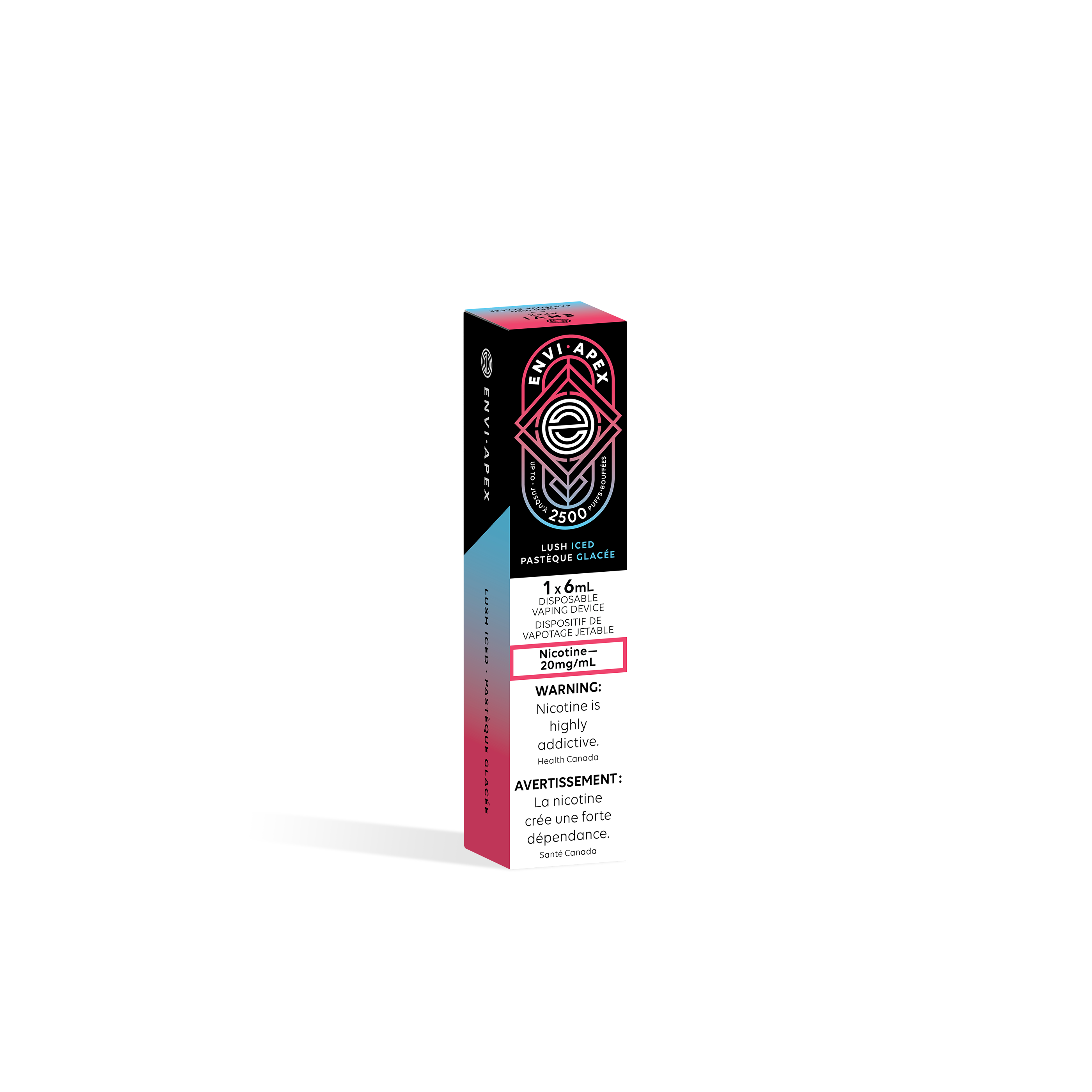 Envi Apex - Cigarette électronique jetable (PROVINCIALE) (2 500 bouffées)