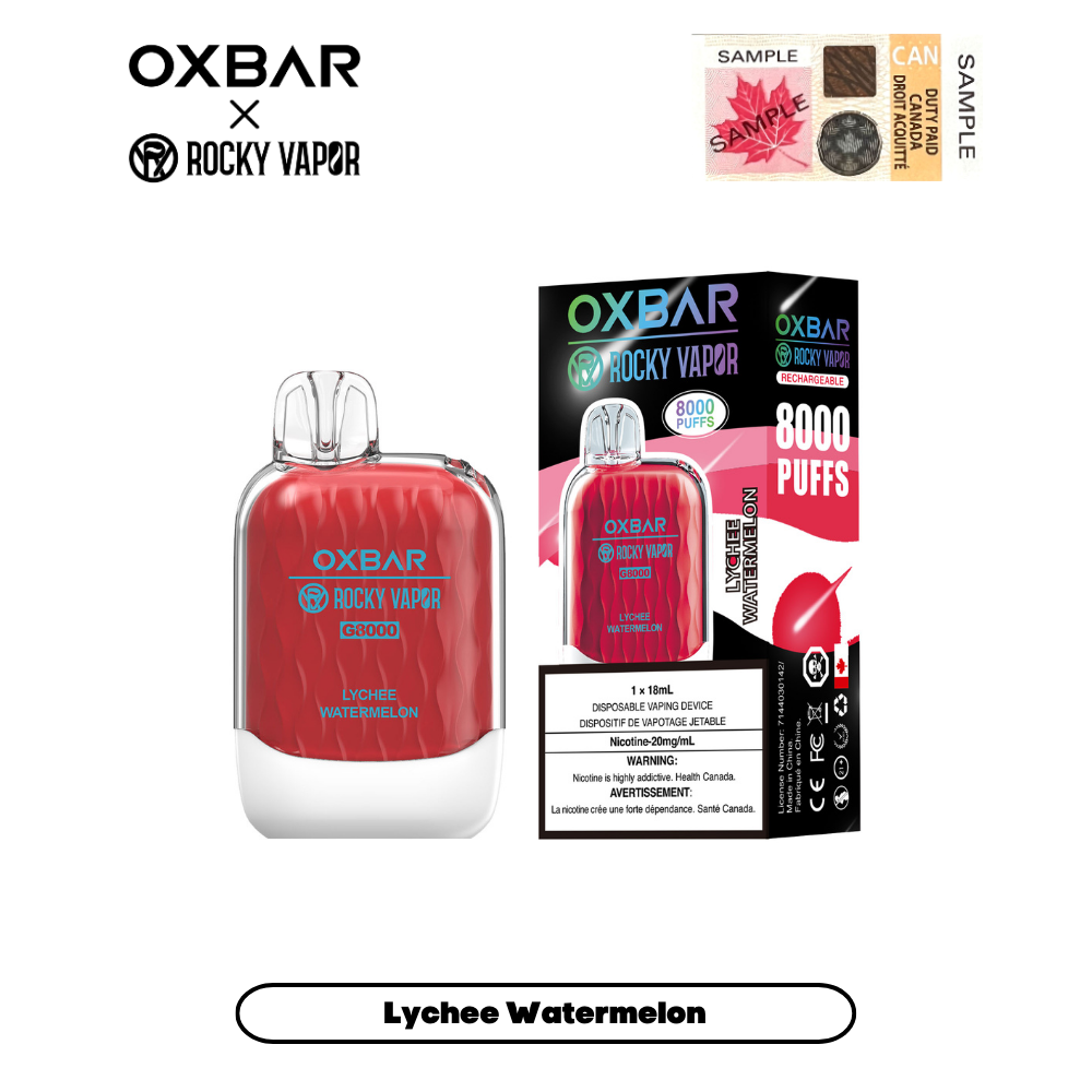 Oxbar G8000 - Disposable E-Cig (8000 Puffs)