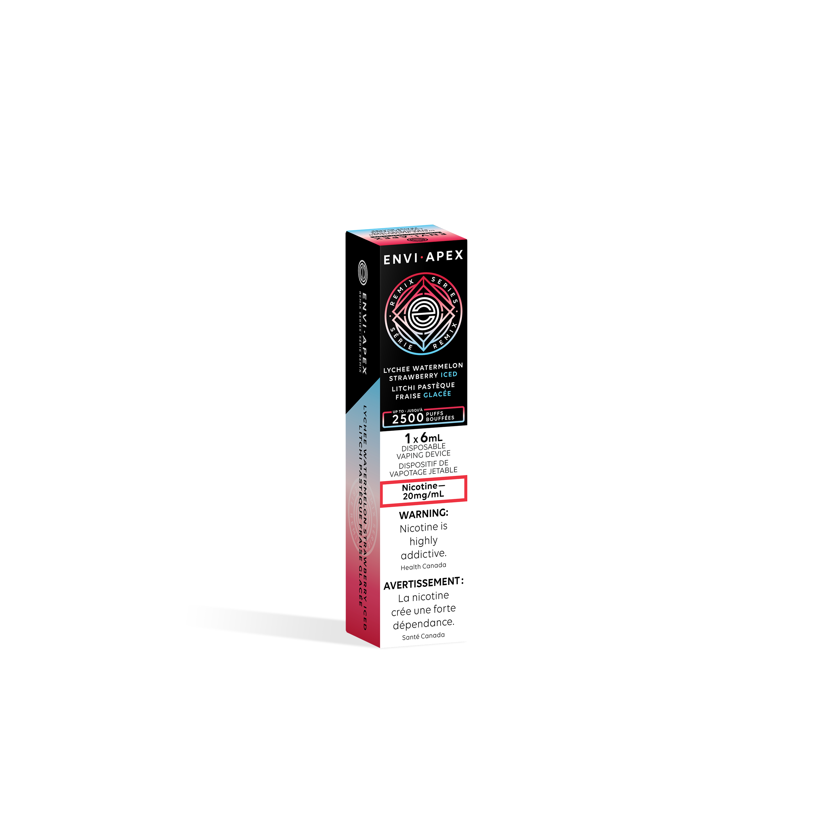 Envi Apex - Cigarette électronique jetable (PROVINCIALE) (2 500 bouffées)