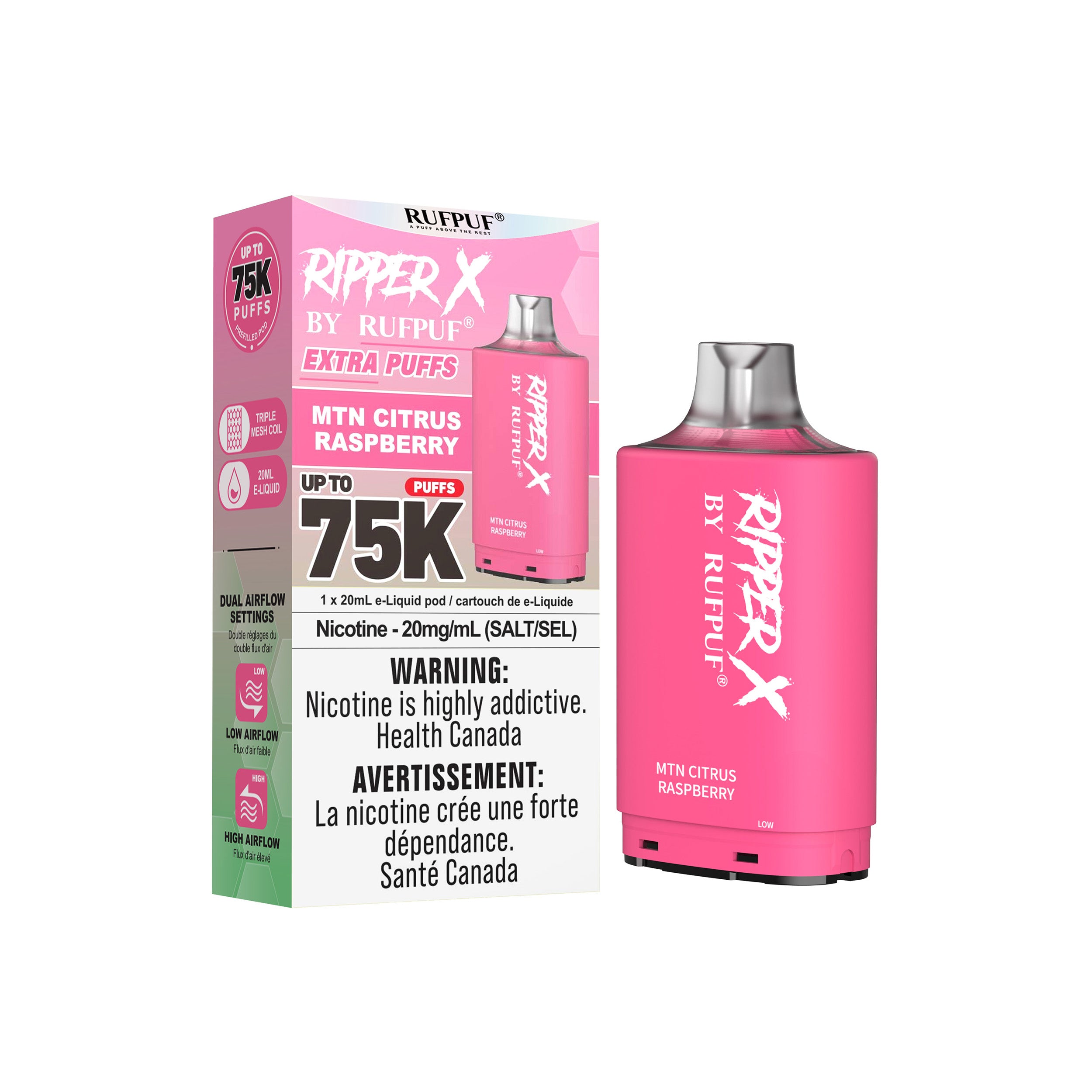 Rufpuf - Ripper X Pods (PROVINCIAL) (75k puffs)