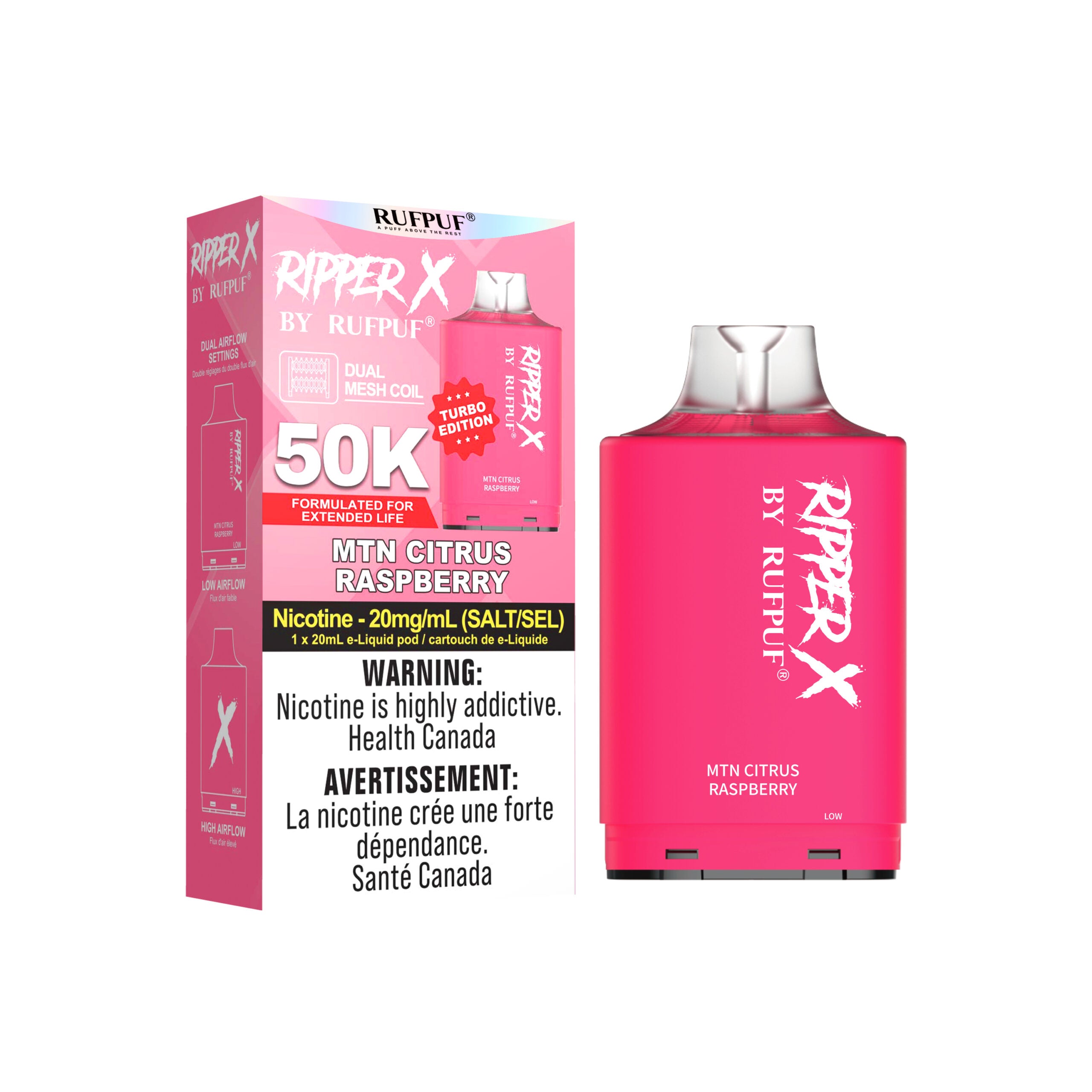 Rufpuf - Ripper X Pods (PROVINCIAL) (50k puffs)