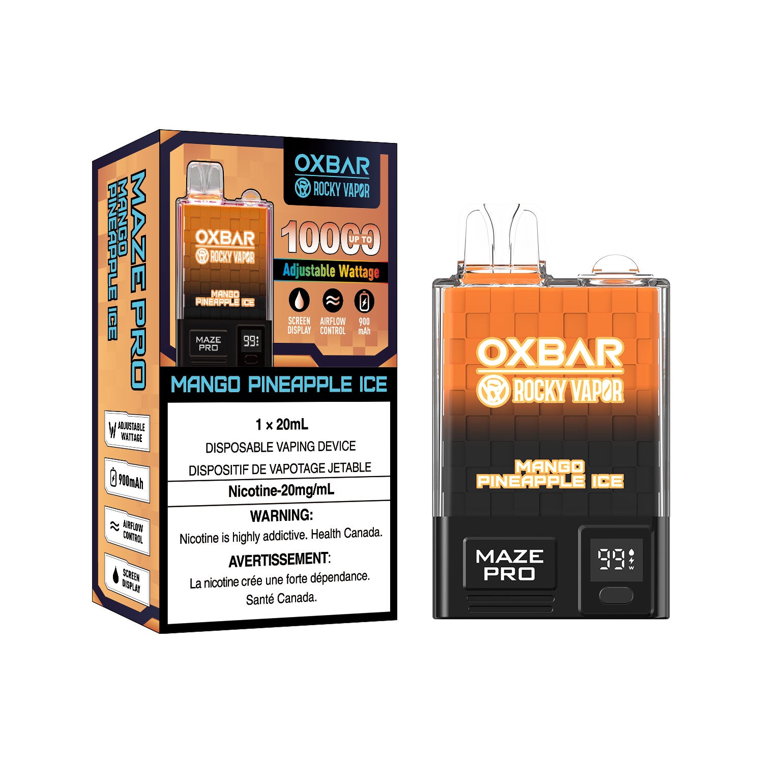 Oxbar Maze Pro - Disposable E-Cig (10000 Puffs)