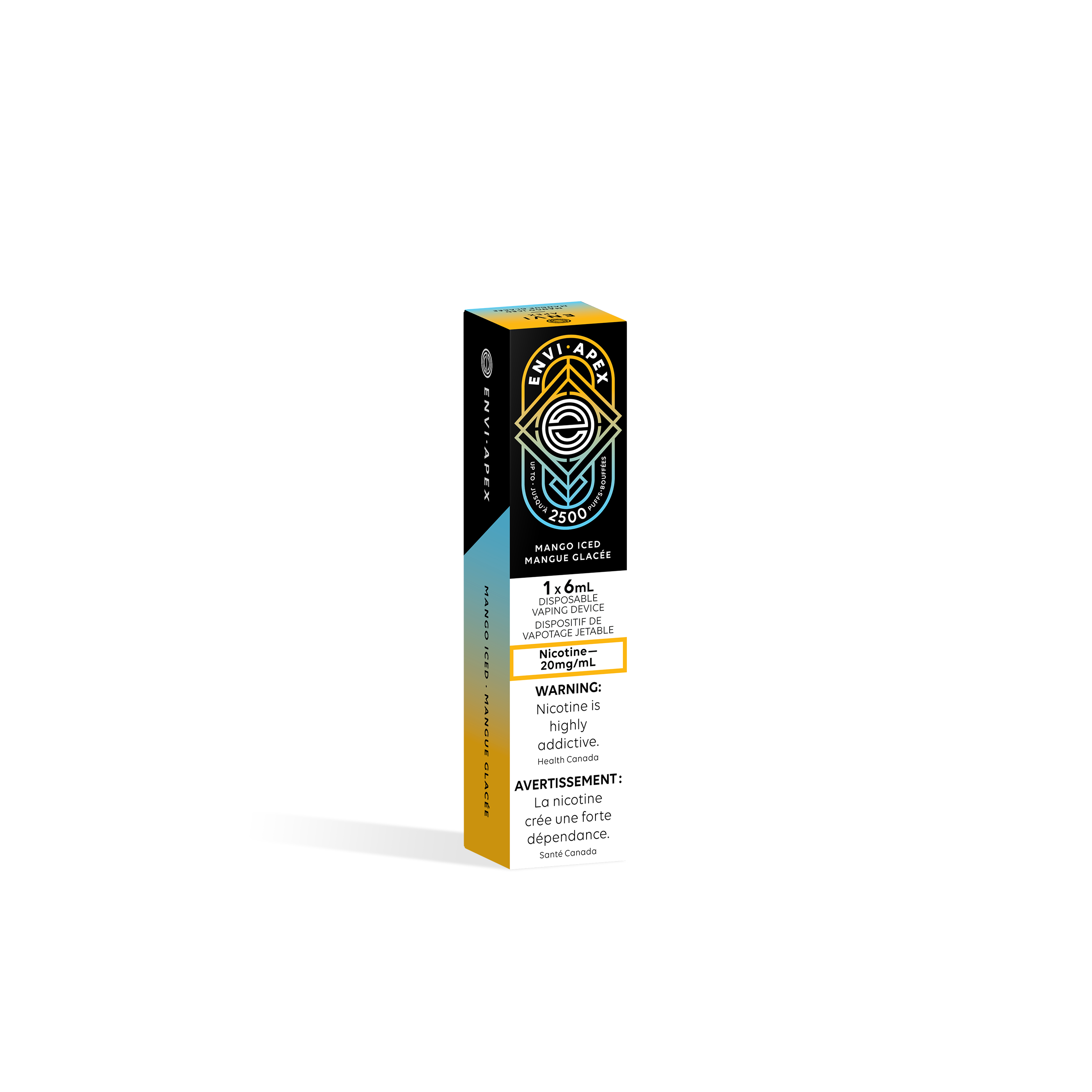 Envi Apex - Cigarette électronique jetable (PROVINCIALE) (2 500 bouffées)