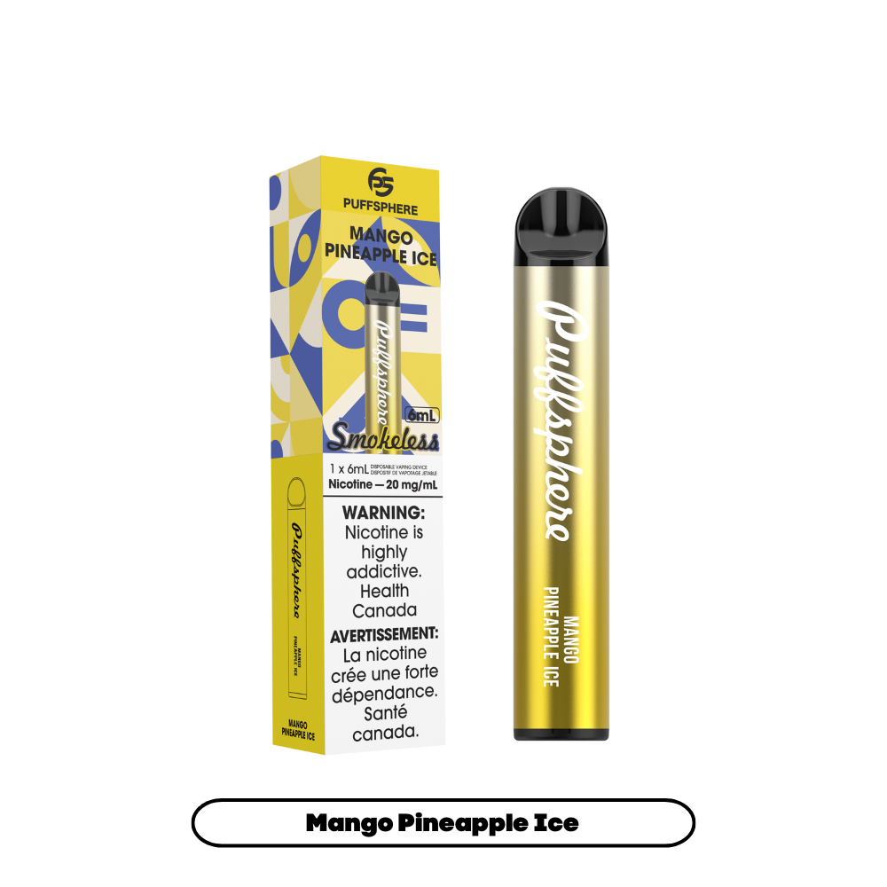 Puffsphere Smokeless - Disposable E-Cig (PROVINCIAL) (2500 Puffs)