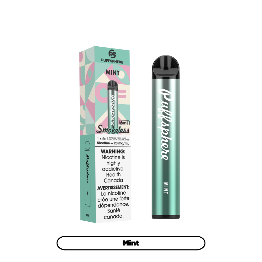 Puffsphere Smokeless - Disposable E-Cig (PROVINCIAL) (2500 Puffs)