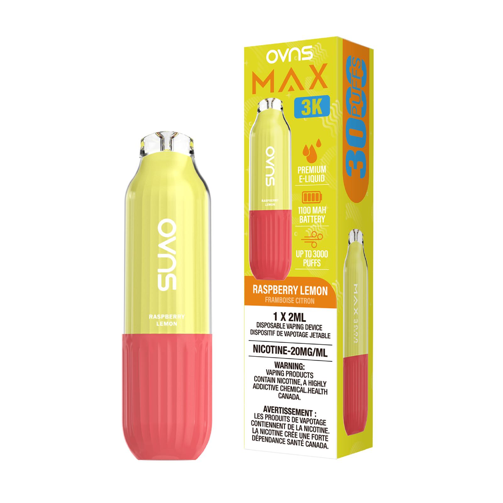 OVNS Max -  Disposable E-Cig (PROVINCIAL) (3000 Puffs)