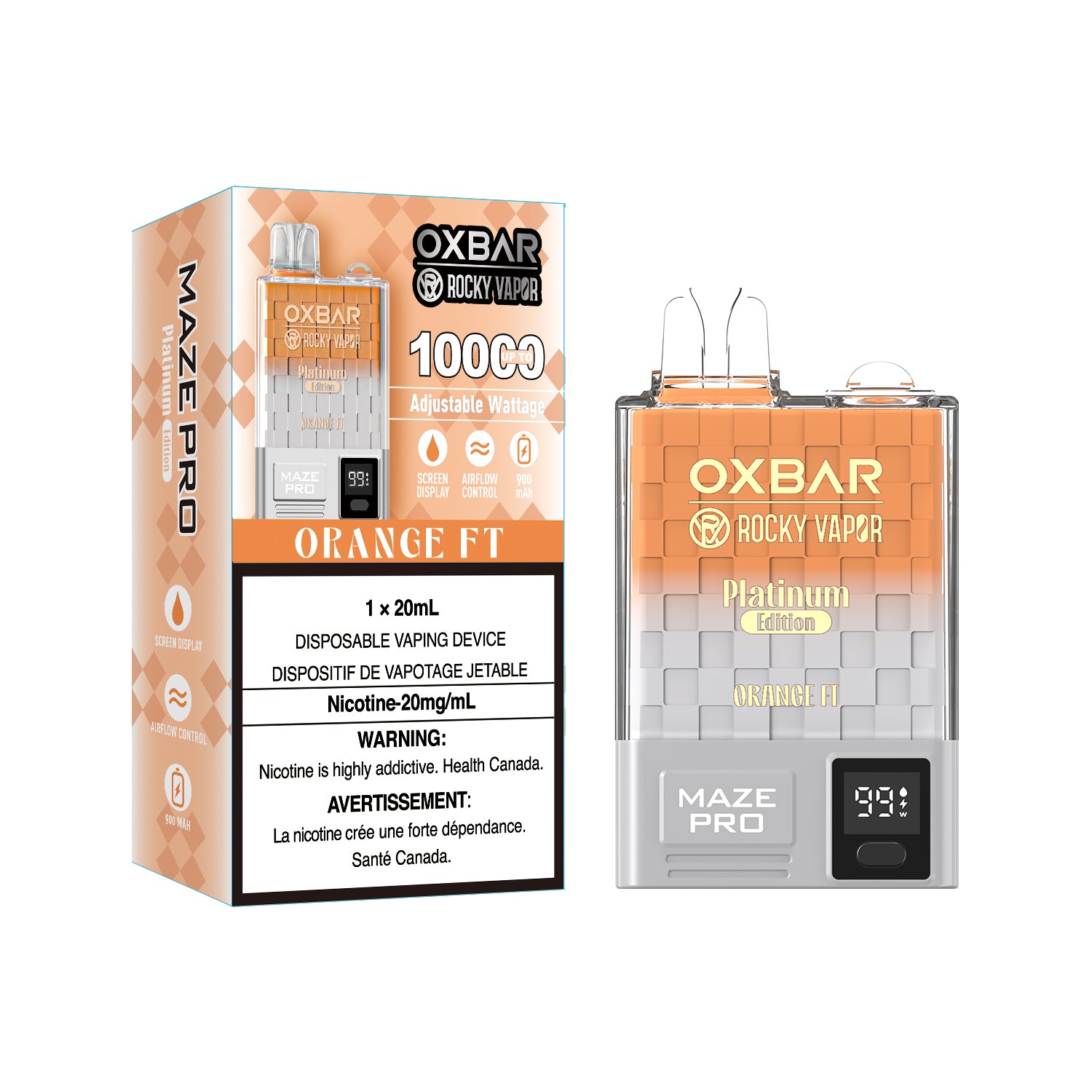 Oxbar Maze Pro - Disposable E-Cig (10000 Puffs)