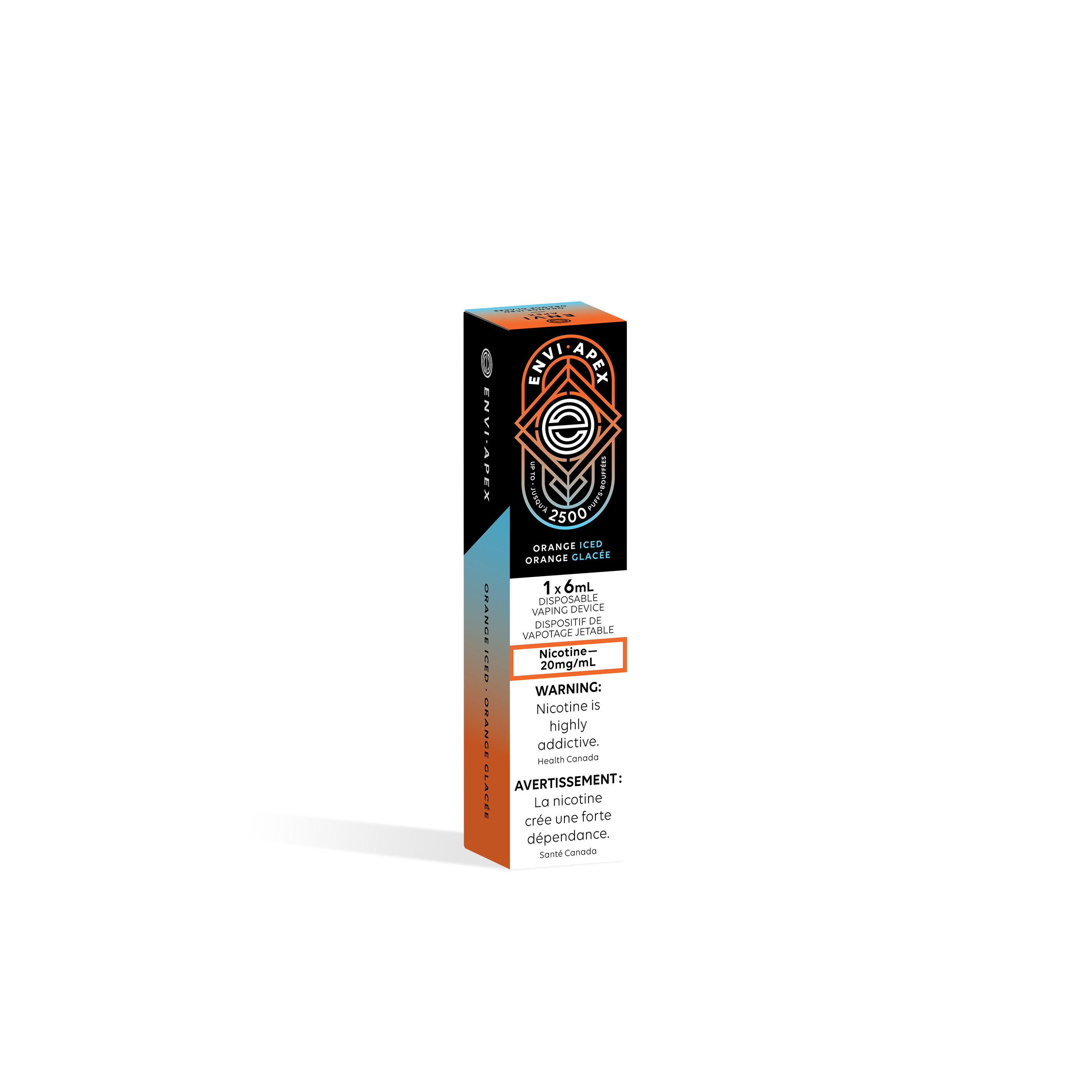 Envi Apex - Cigarette électronique jetable (PROVINCIALE) (2 500 bouffées)