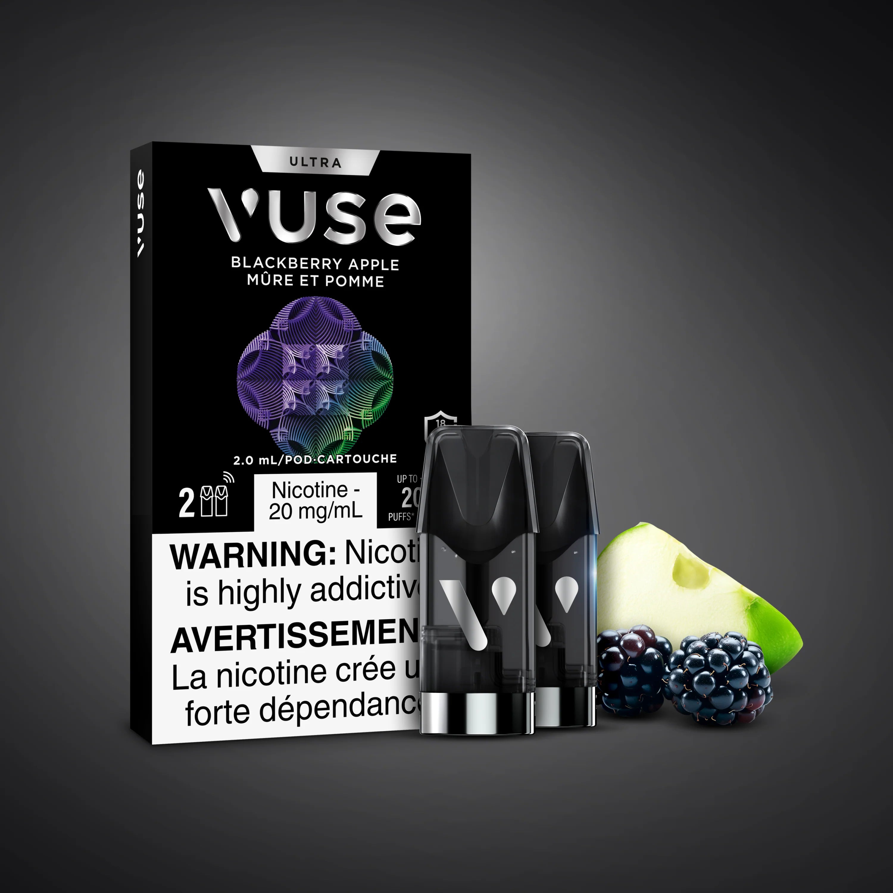 Vuse - Ultra Pod Pack 20mg (Pack of 2) (PROVINCIAL)