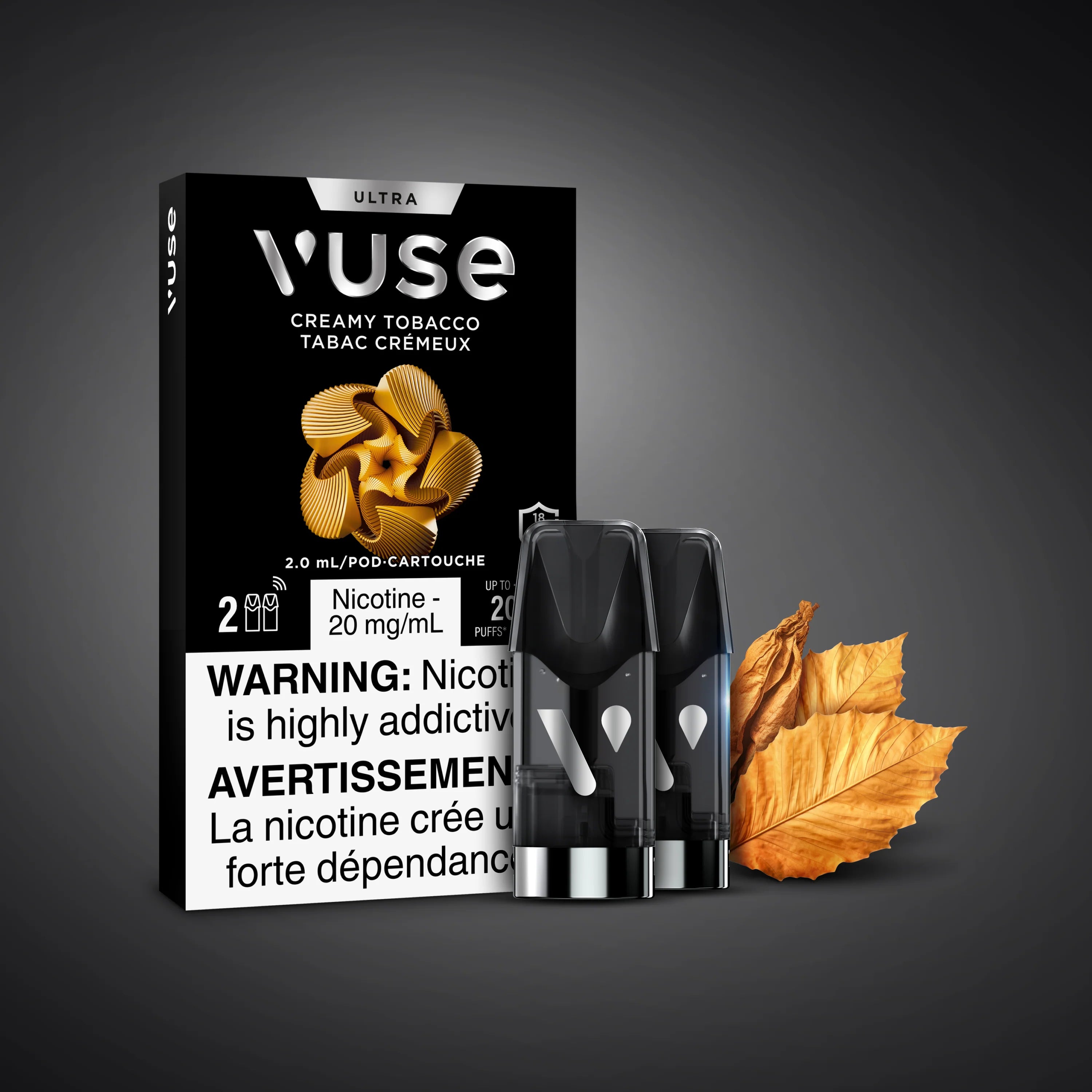 Vuse - Ultra Pod Pack 20mg (Pack of 2) (PROVINCIAL)
