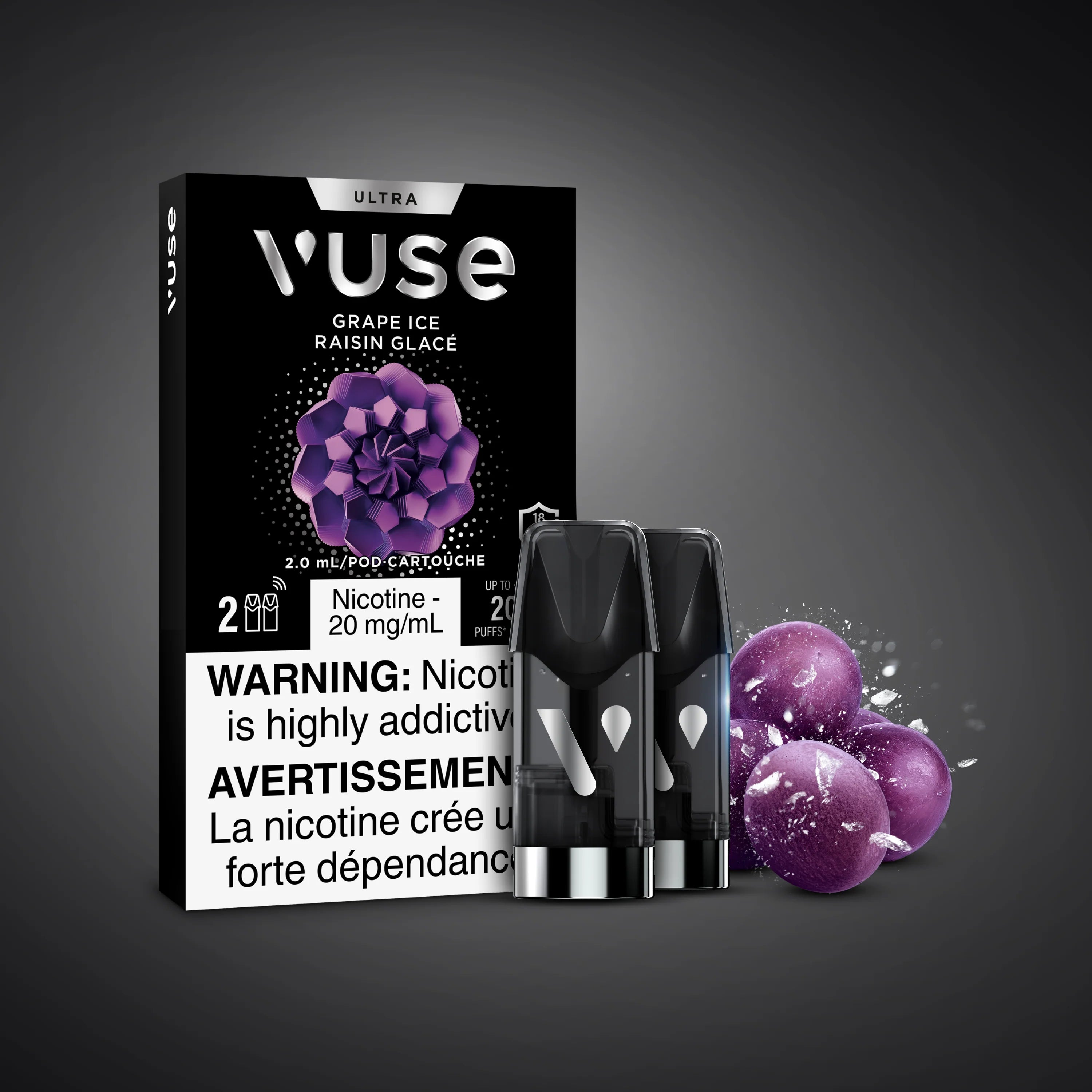 Vuse - Ultra Pod Pack 20mg (Pack of 2) (PROVINCIAL)