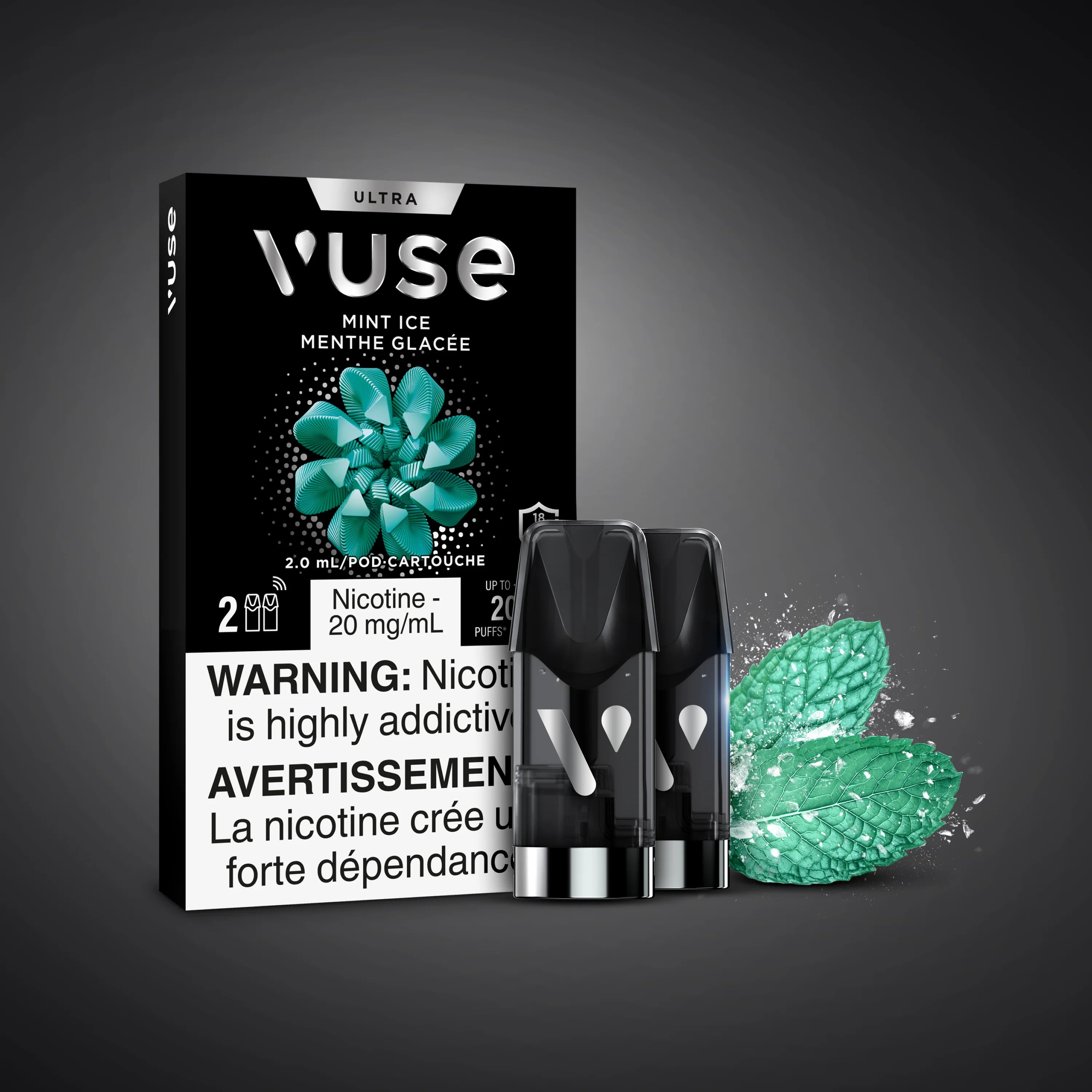 Vuse - Ultra Pod Pack 20mg (Pack of 2) (PROVINCIAL)