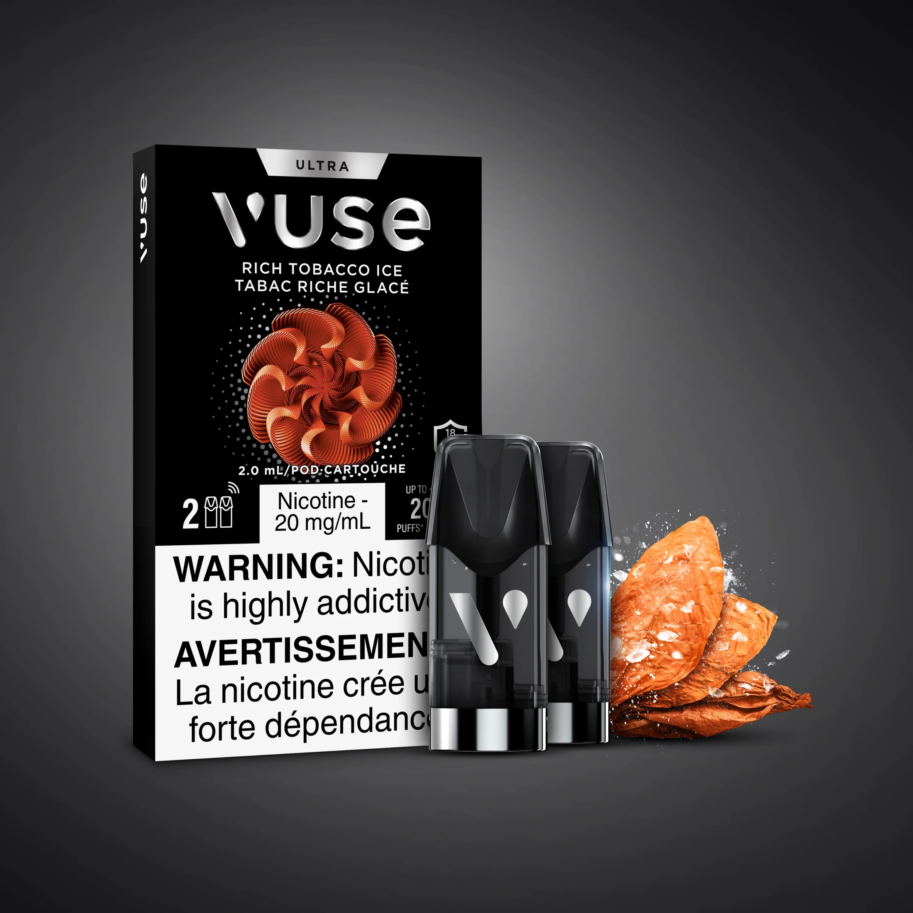 Vuse - Ultra Pod Pack 20mg (Pack of 2) (PROVINCIAL)